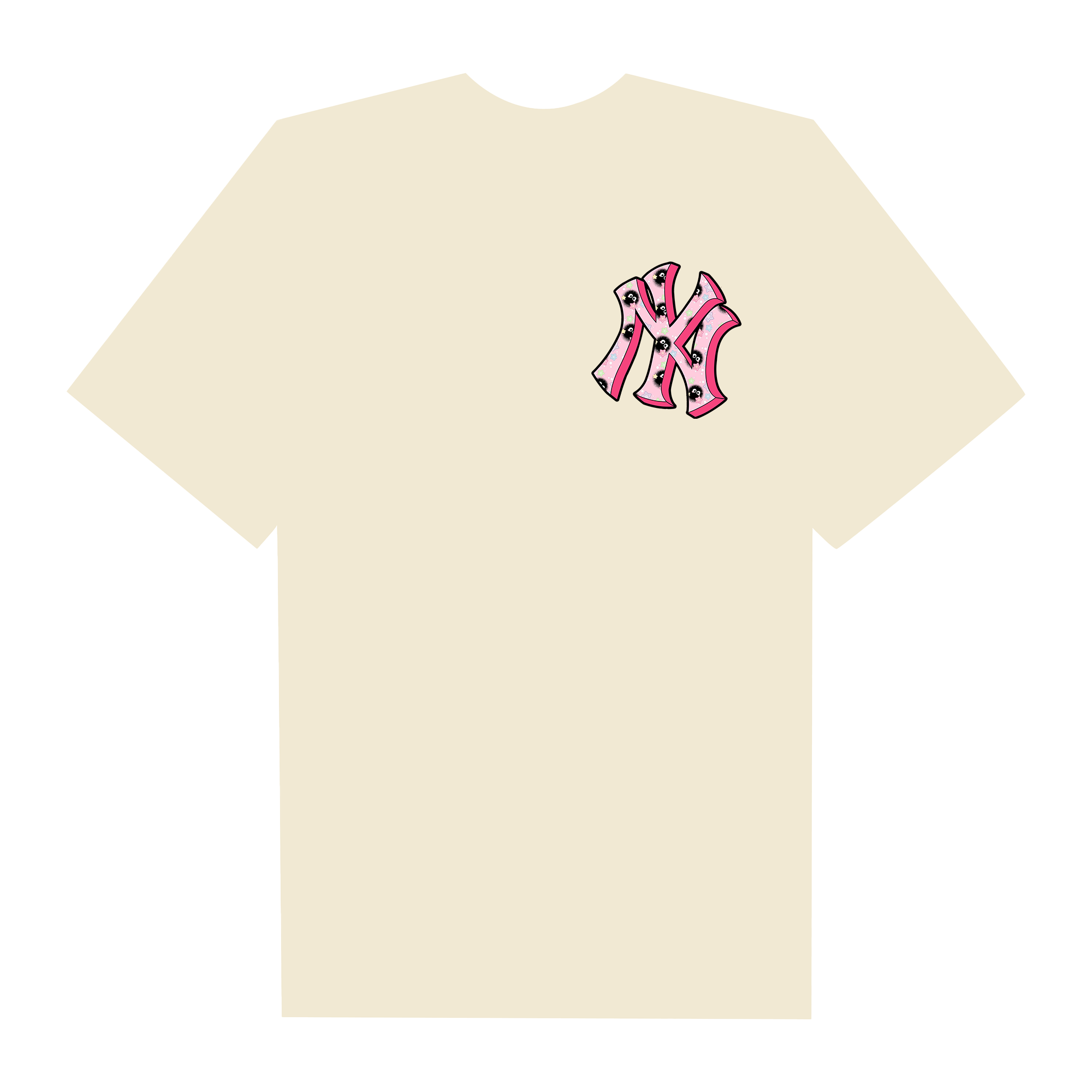 MLB Anime Spirited Away Susuwatari T-Shirt