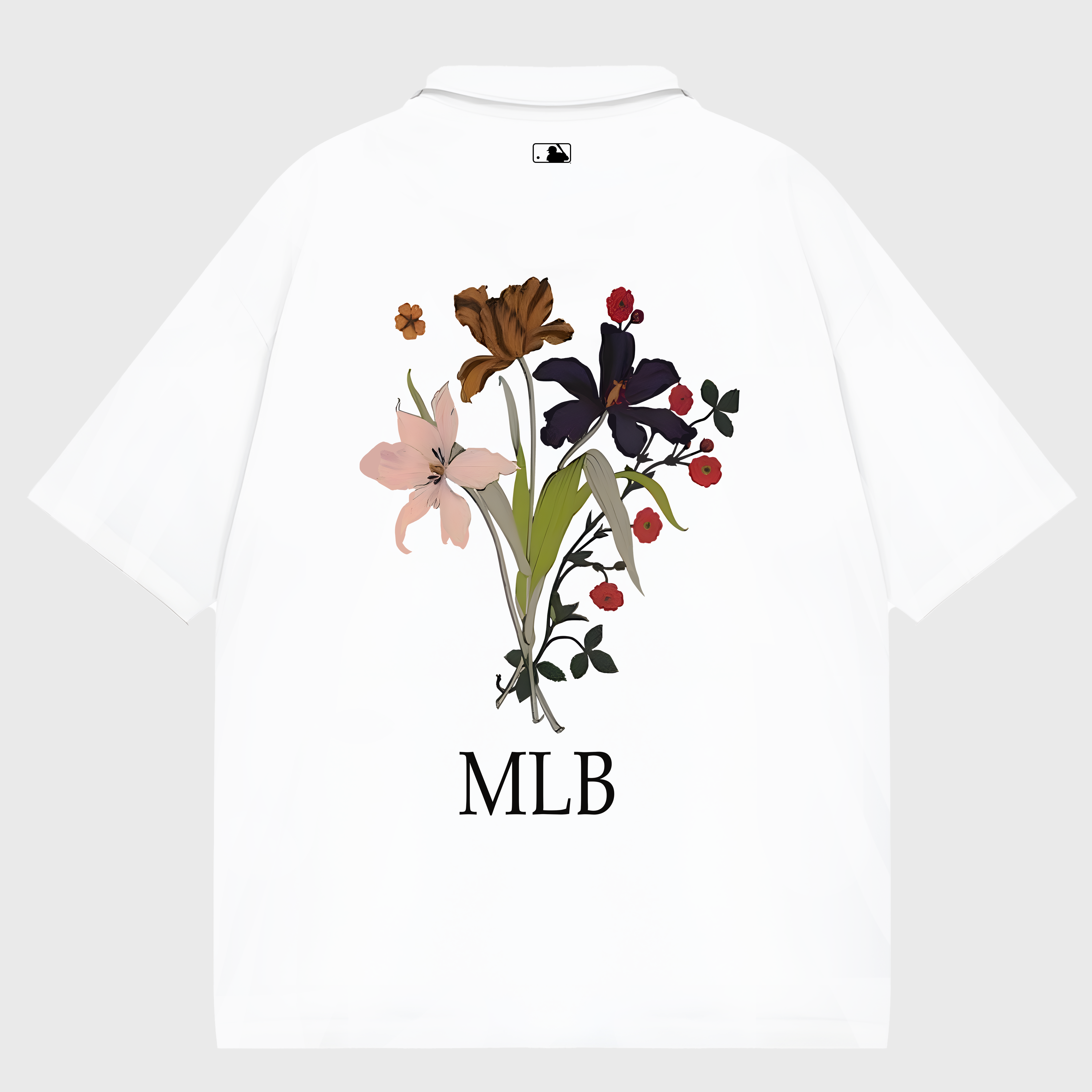 MLB Floral Summer Flower Polo