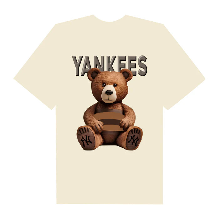 Flash Sale MLB Floral Teddy Bear Luxury T-Shirt