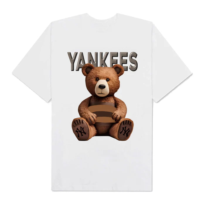 Flash Sale MLB Floral Teddy Bear Luxury T-Shirt