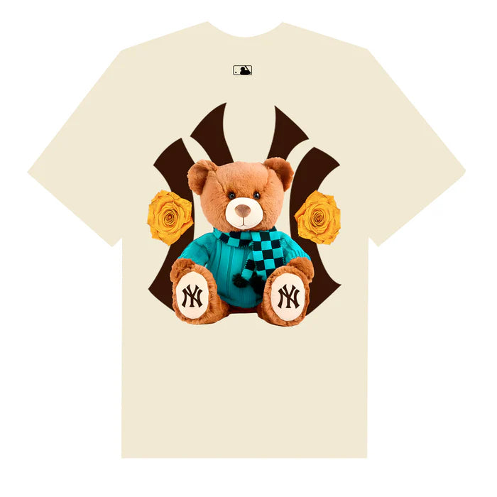 Flash Sale MLB Floral Teddy Bear T-Shirt