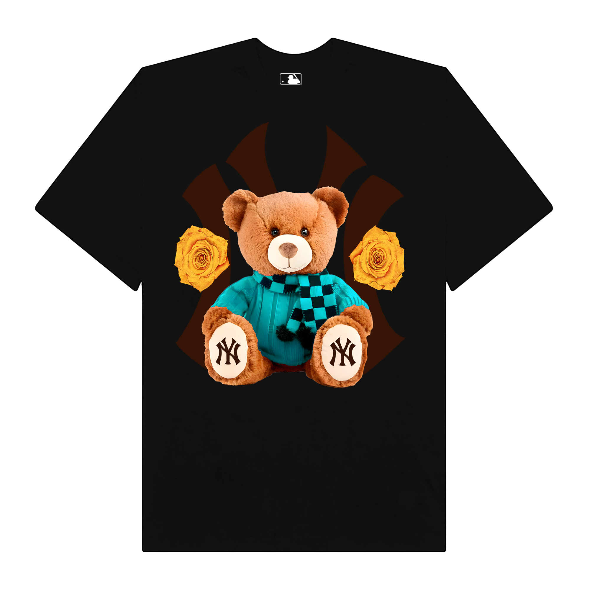 MLB Floral Teddy Bear T-Shirt
