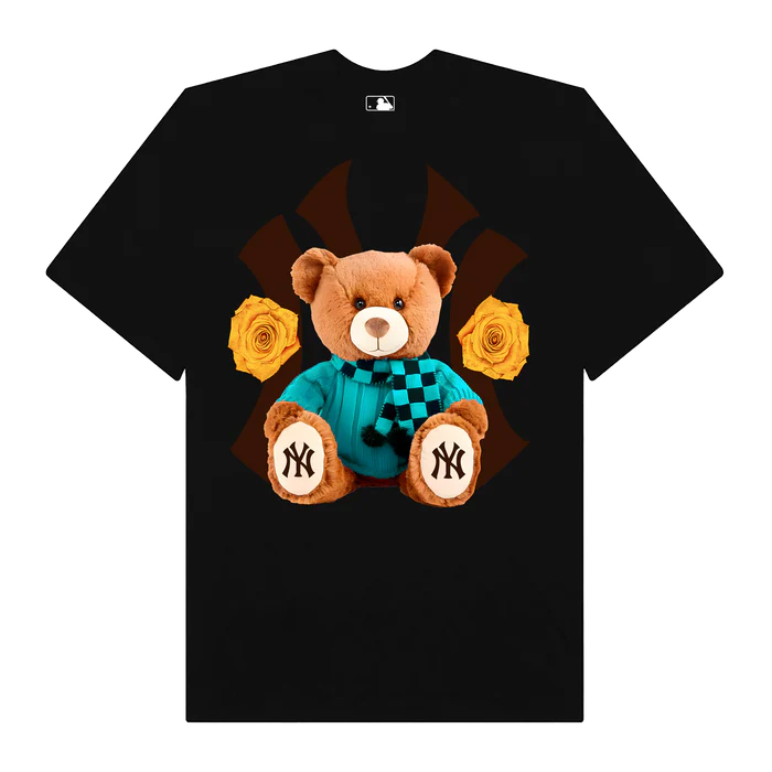 Flash Sale MLB Floral Teddy Bear T-Shirt