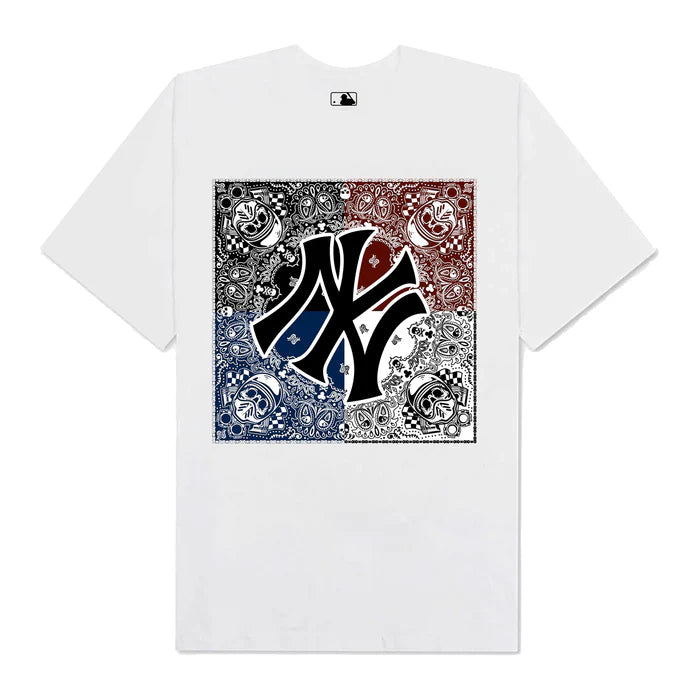 Flash Sale MLB Floral USA Skull T-Shirt