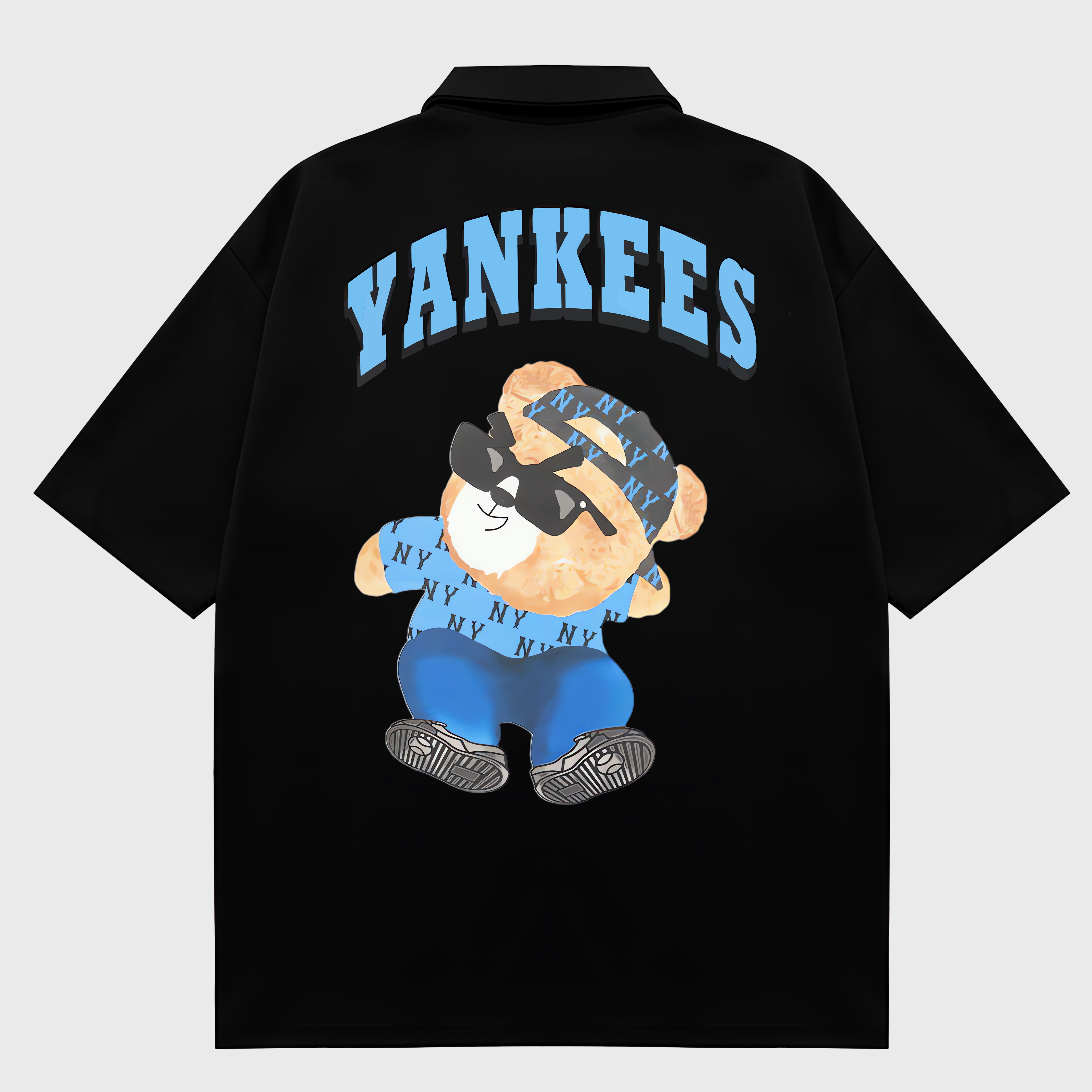 MLB Korea Summer Mega Bear New York Yankees Ivory Polo