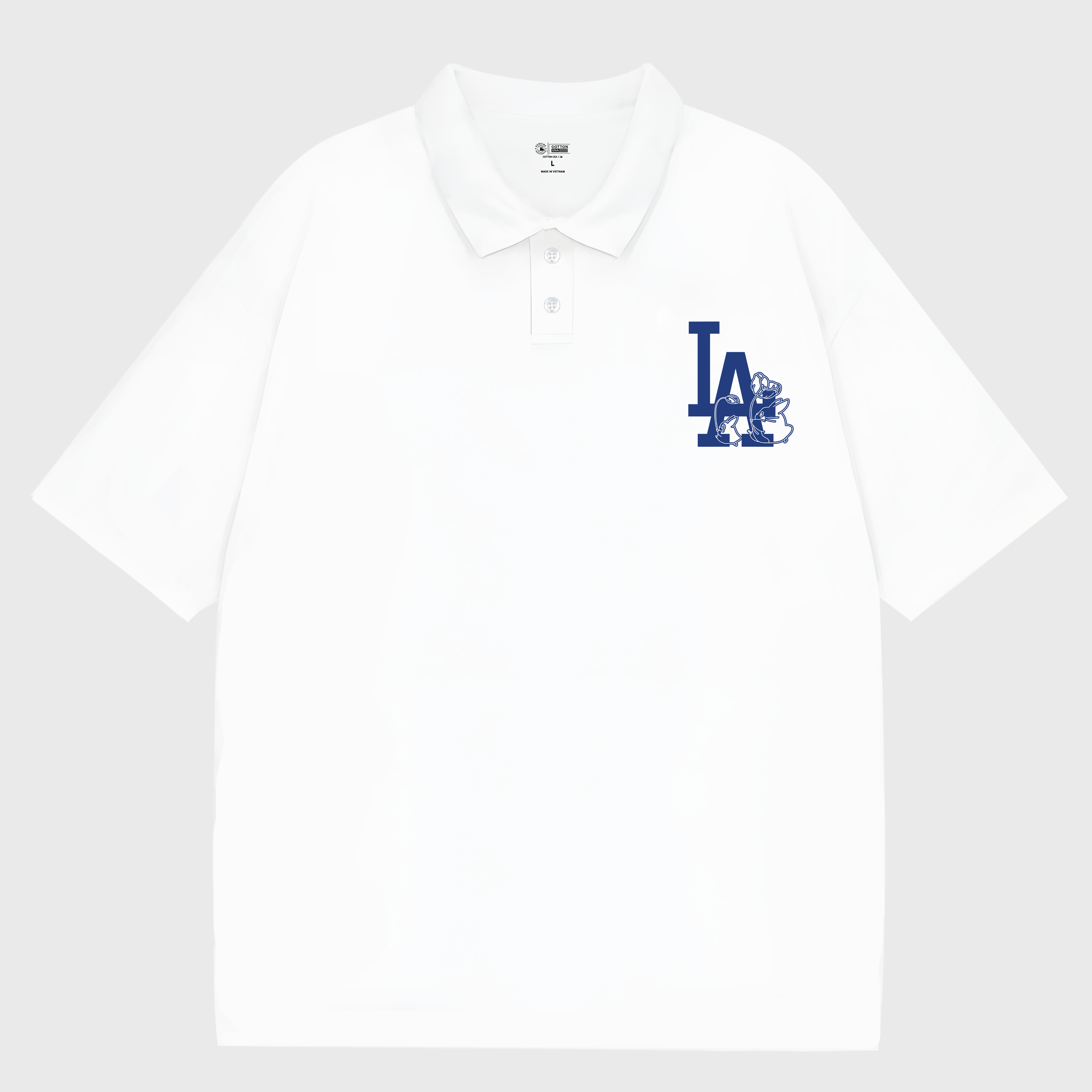 MLB LA Dodgers Ghibli Studio Polo