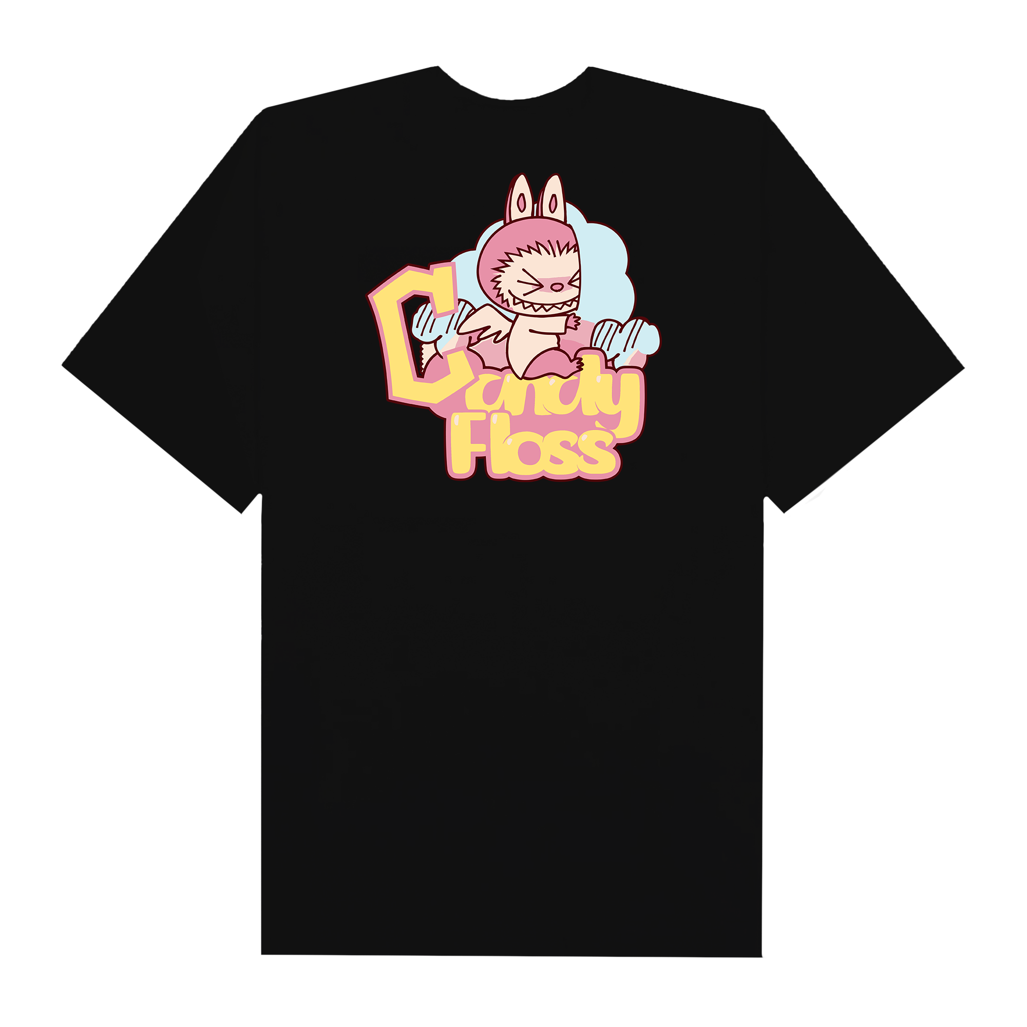 MLB Labubu Candy Floss Cleveland Guardians T-Shirt