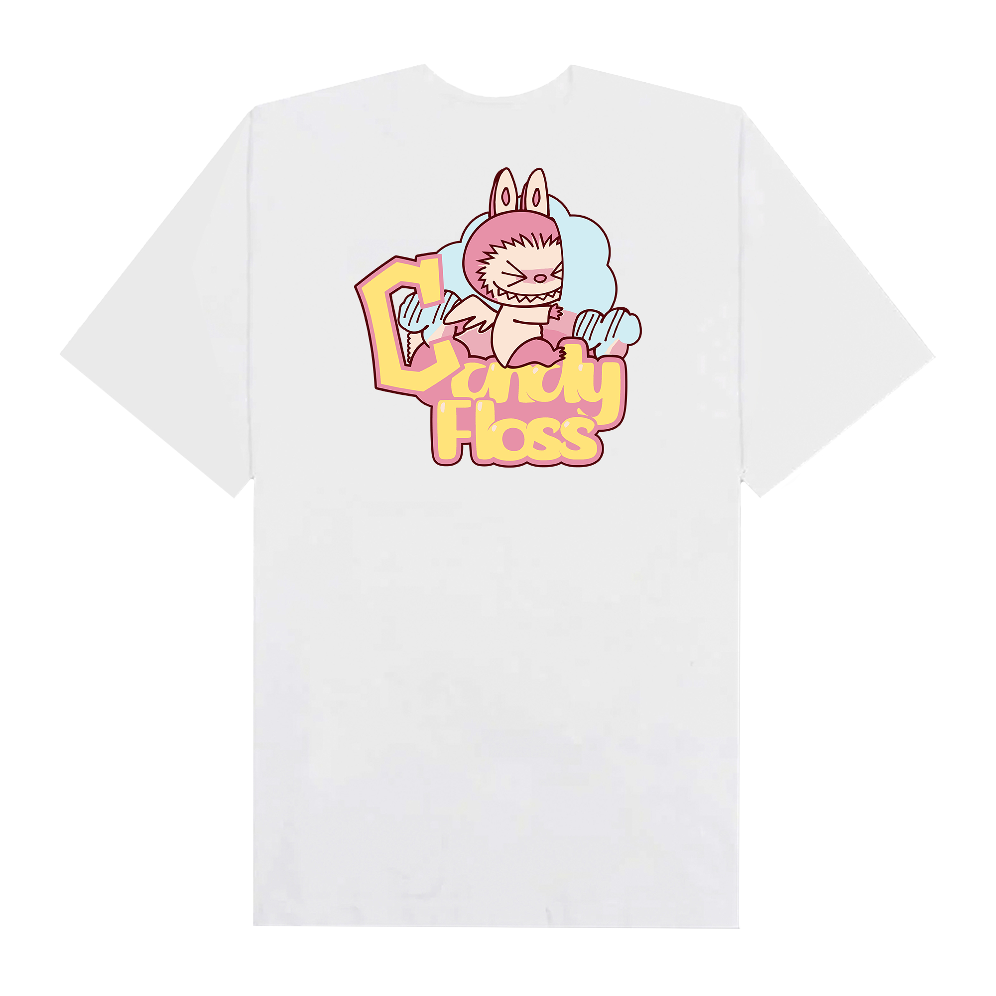 MLB Labubu Candy Floss Cleveland Guardians T-Shirt