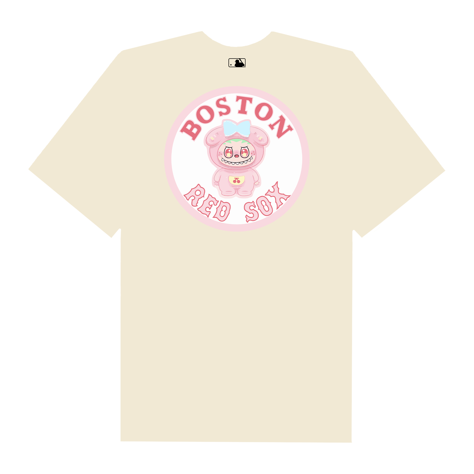 MLB Labubu Cherry Red Sox T-Shirt