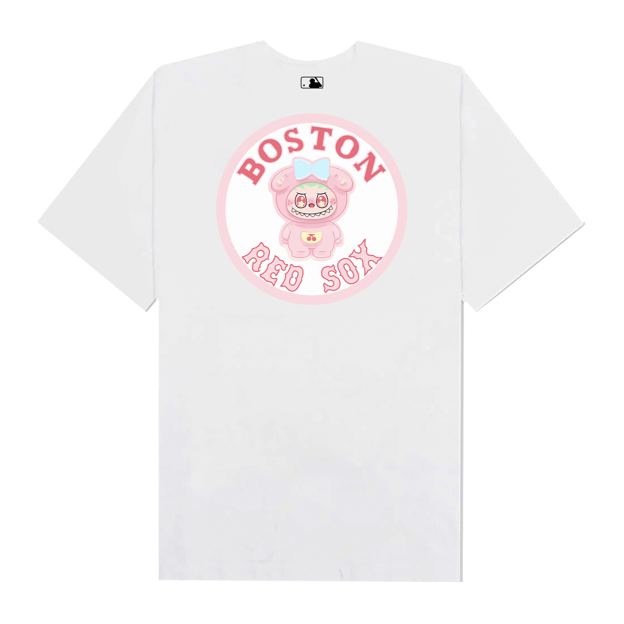 MLB Labubu Cherry Red Sox T-Shirt