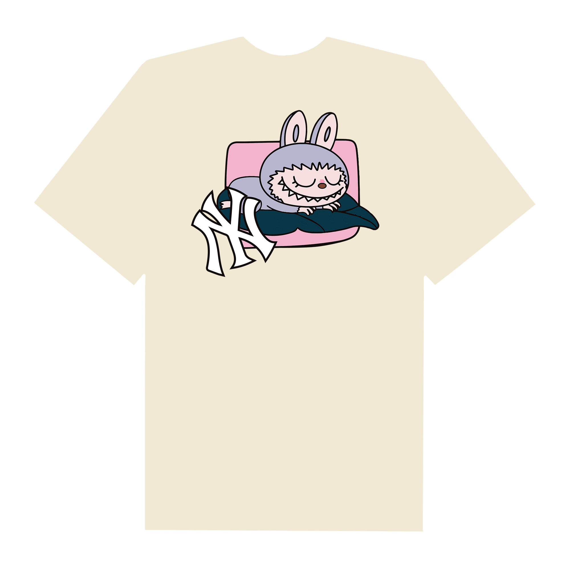 MLB Labubu Day Dreamer NY T-Shirt