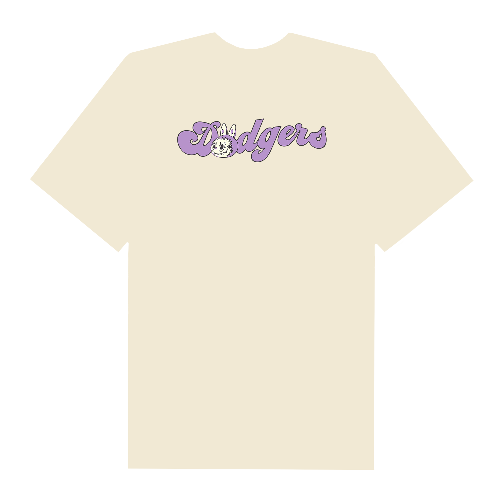 MLB Labubu Grape Gummy Dodgers T-Shirt