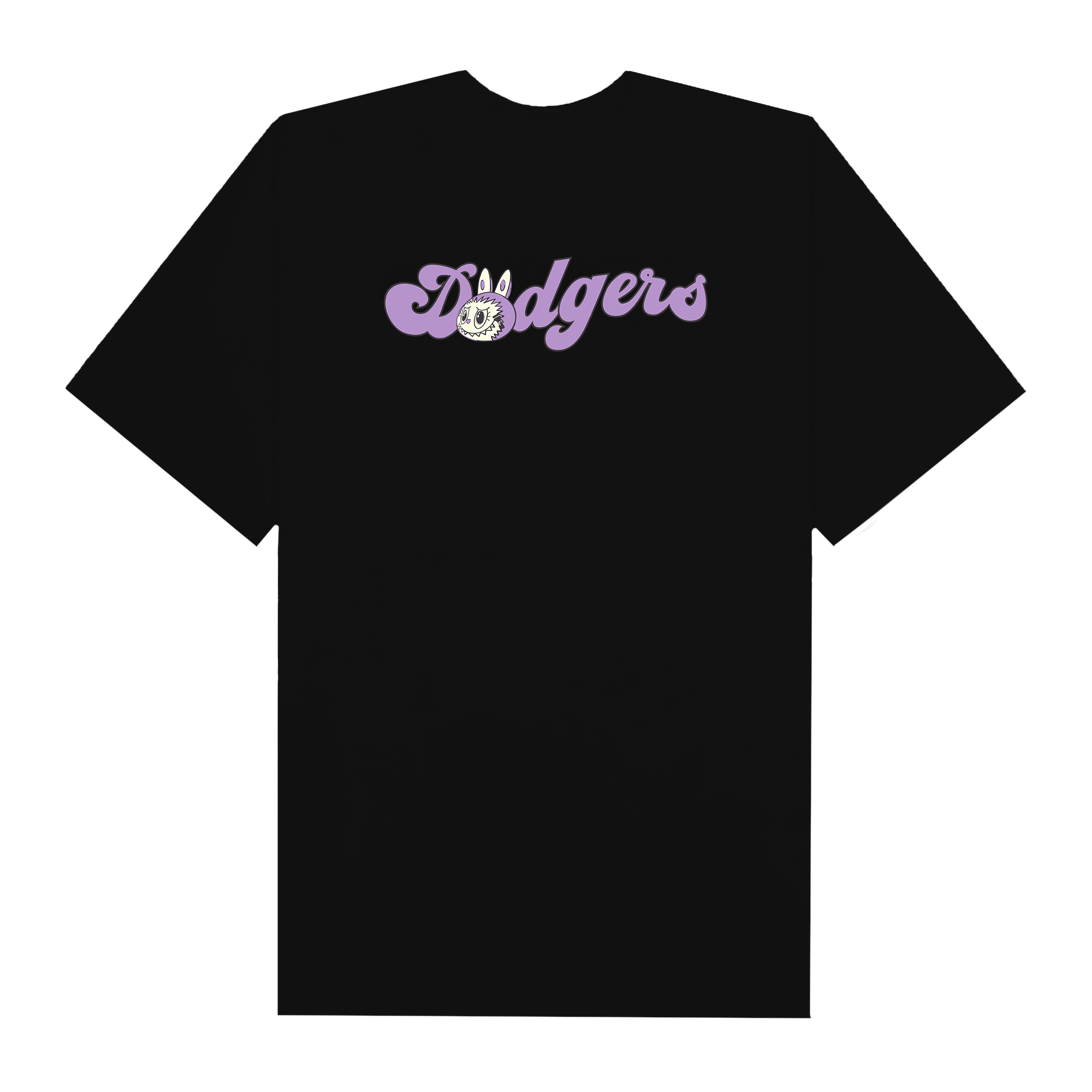 MLB Labubu Grape Gummy Dodgers T-Shirt