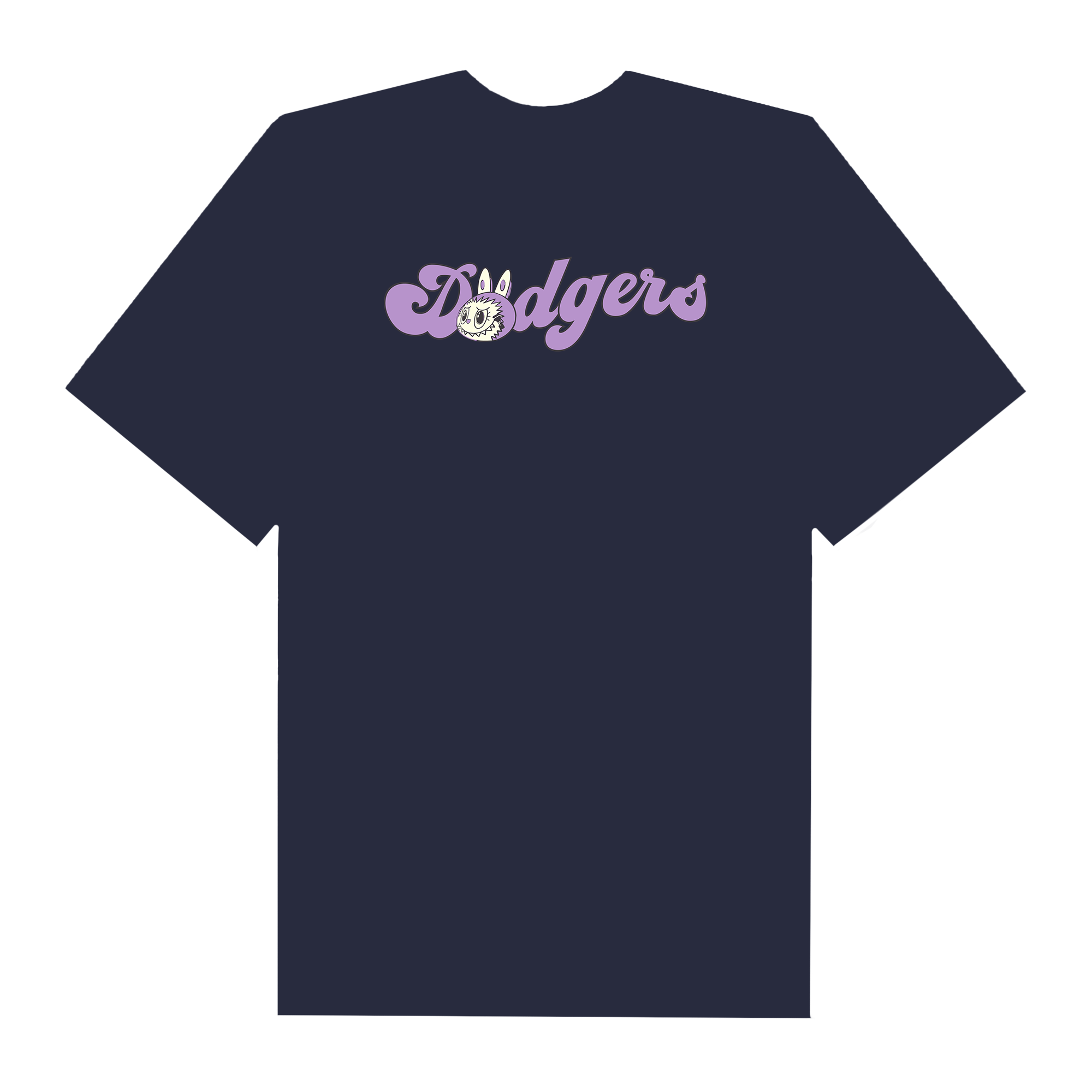 MLB Labubu Grape Gummy Dodgers T-Shirt