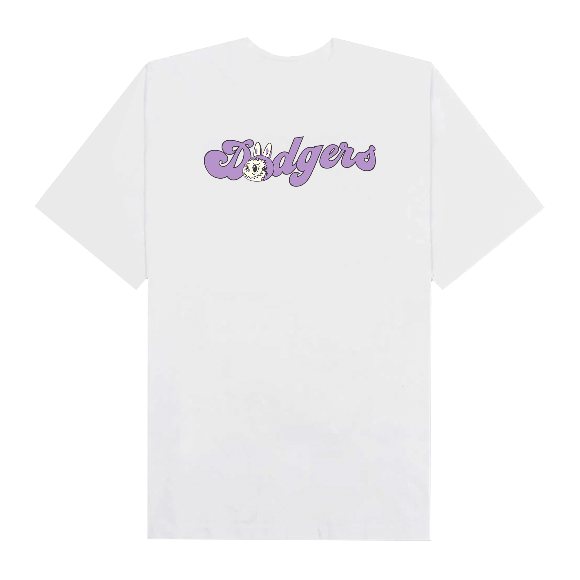 MLB Labubu Grape Gummy Dodgers T-Shirt