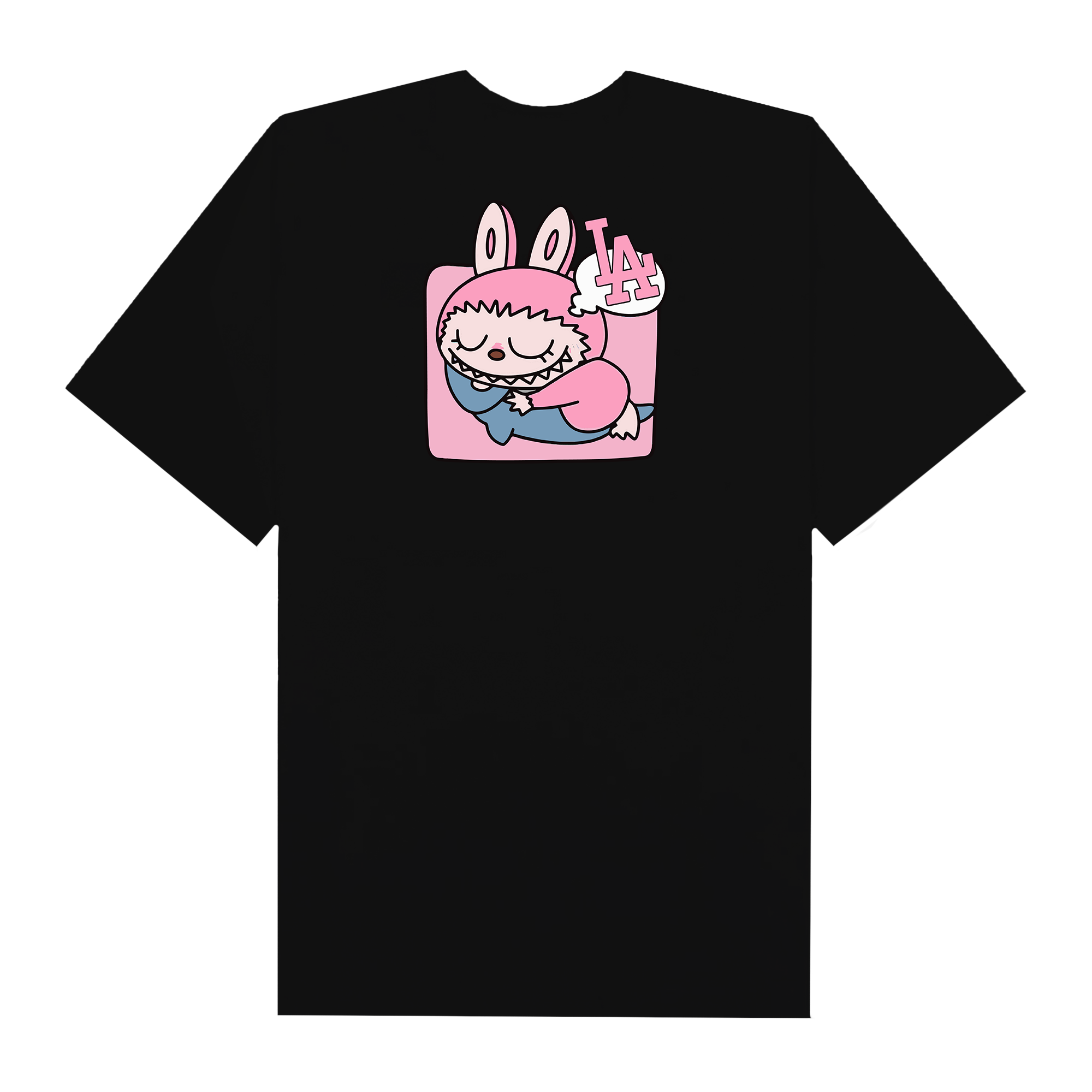 MLB Labubu LA Sleepy Fishy T-Shirt