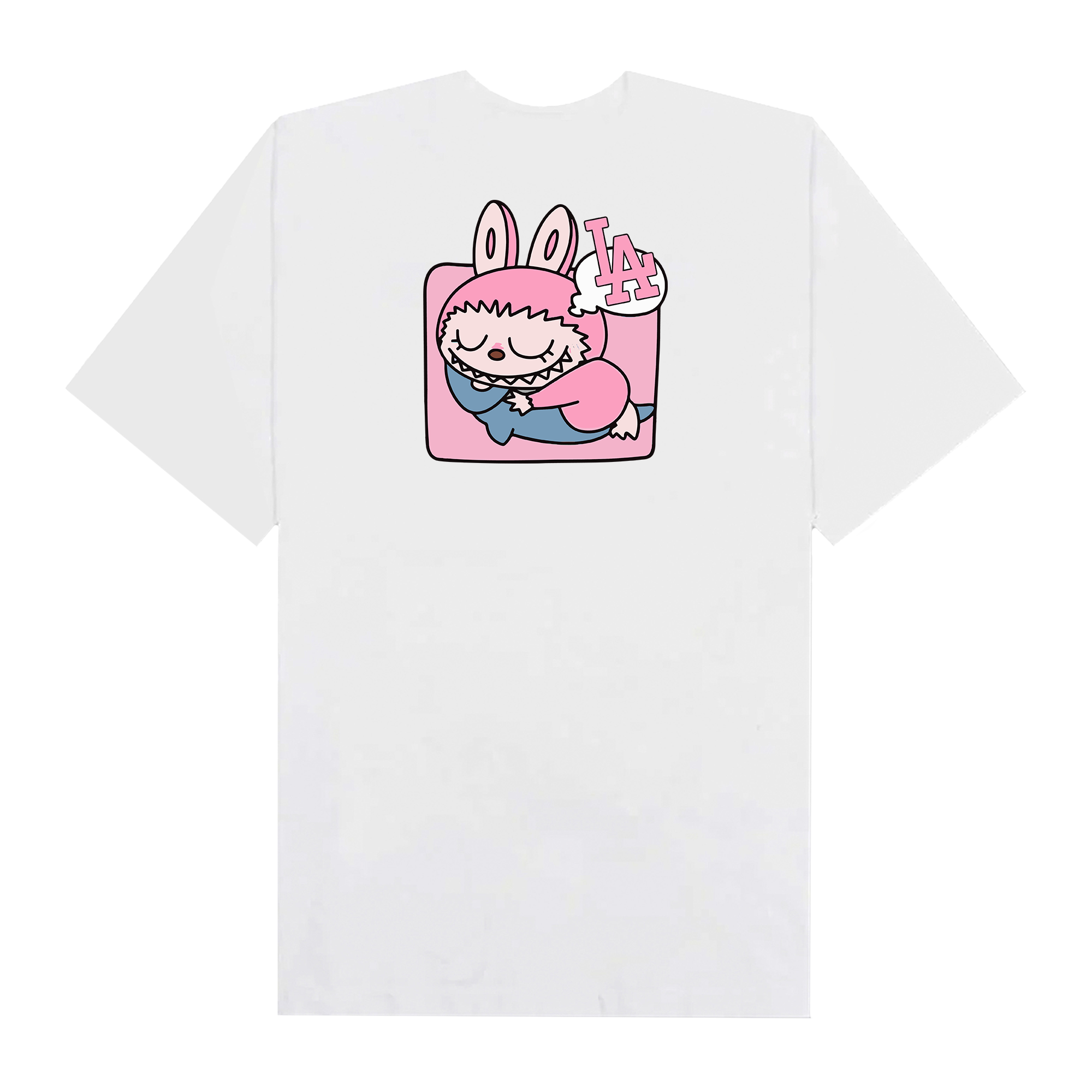 MLB Labubu LA Sleepy Fishy T-Shirt