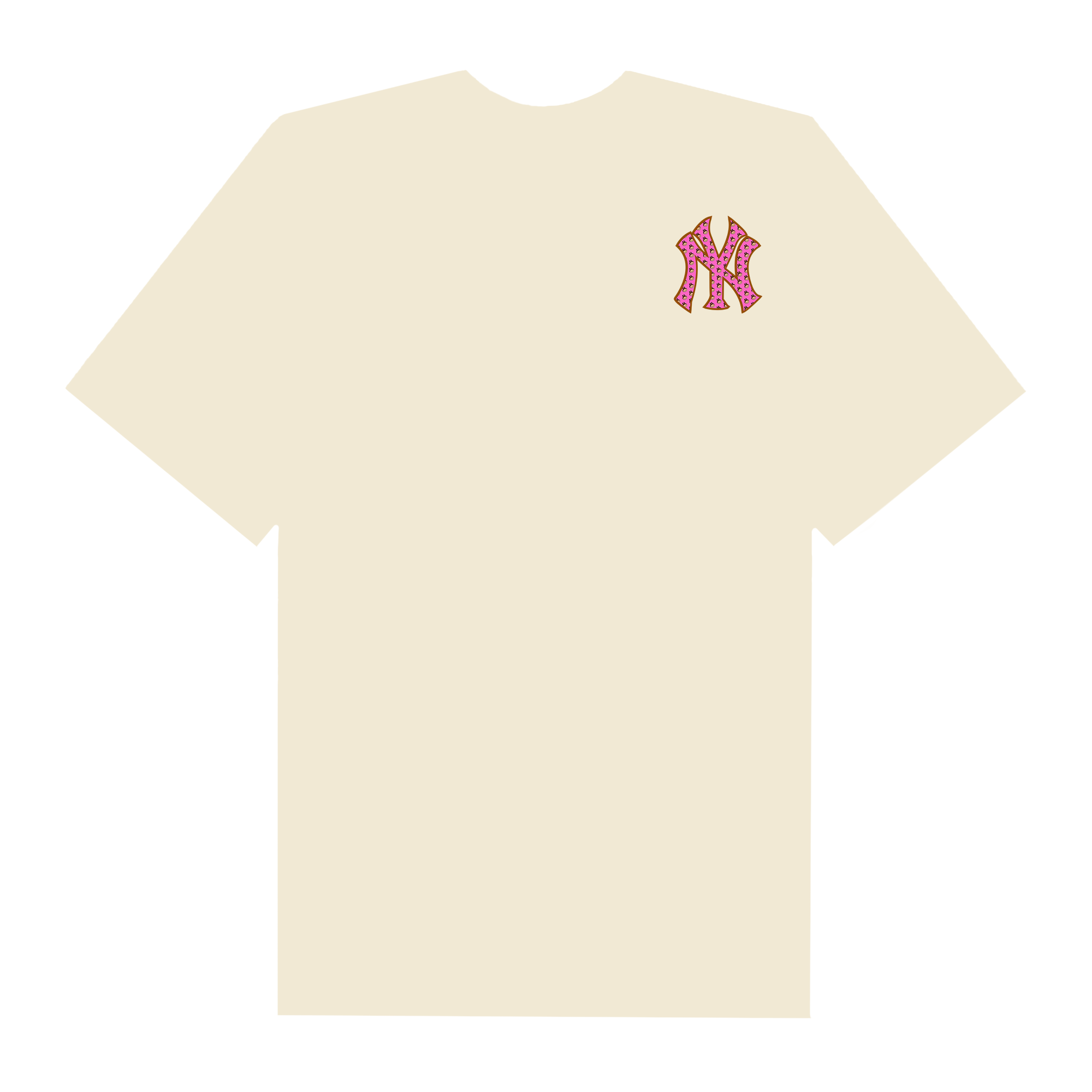 MLB Labubu NY Smile T-Shirt