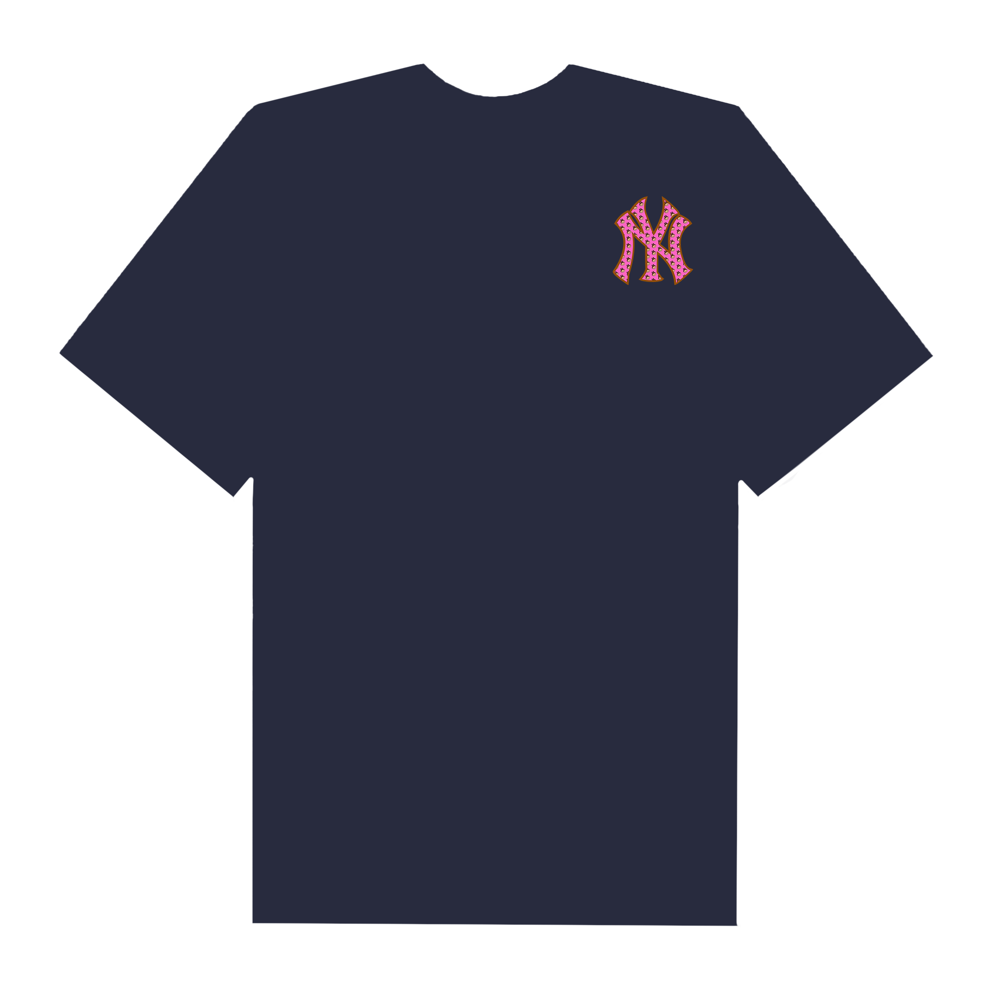 MLB Labubu NY Smile T-Shirt