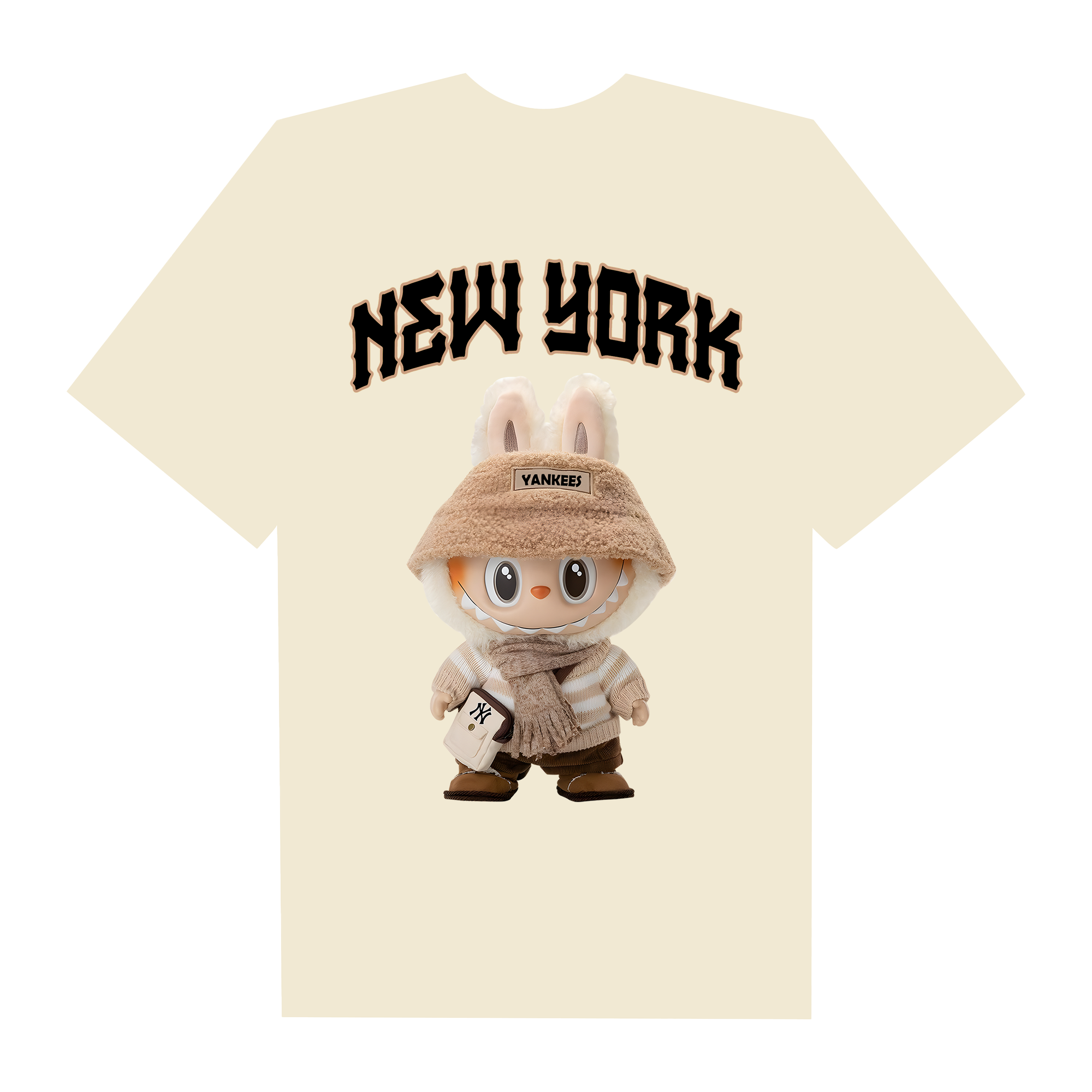 MLB Labubu New York Yankees T-Shirt