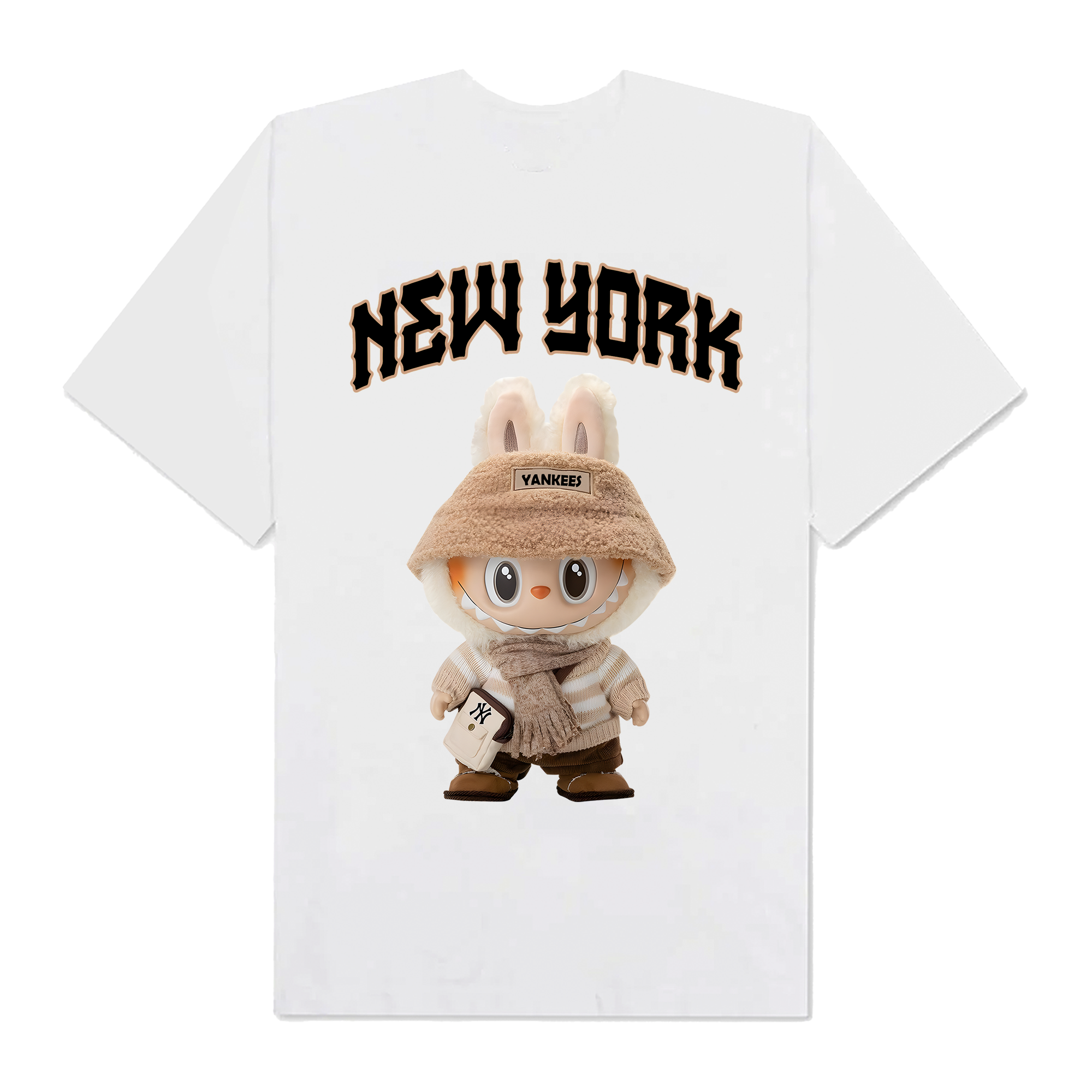 MLB Labubu New York Yankees T-Shirt