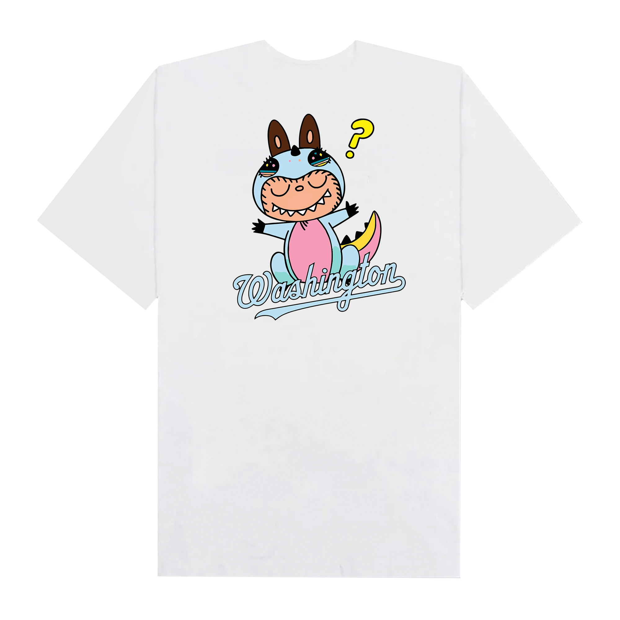 MLB Labubu Pearl Dino Washigton T-Shirt