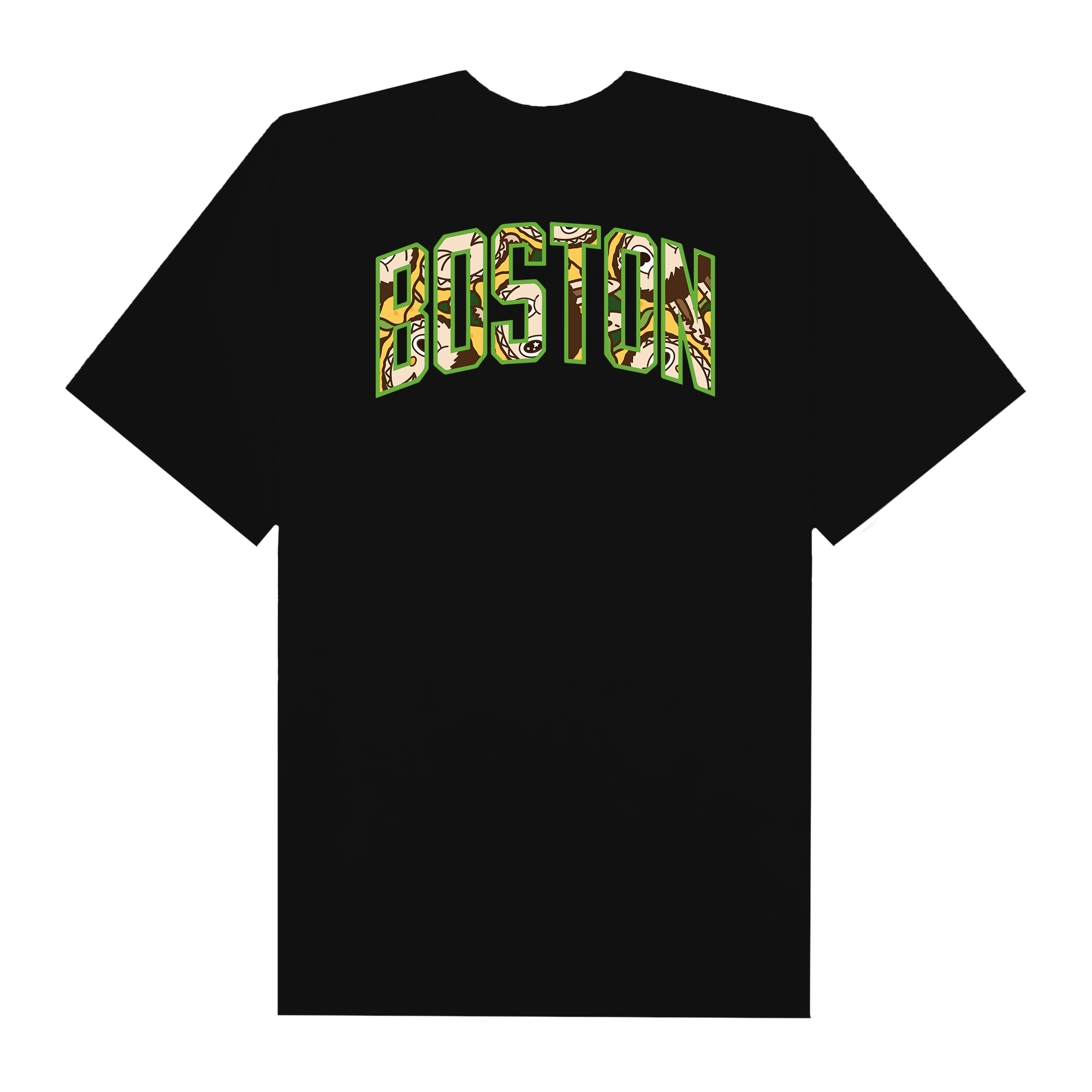 MLB Labubu Puzzel Boston T-Shirt