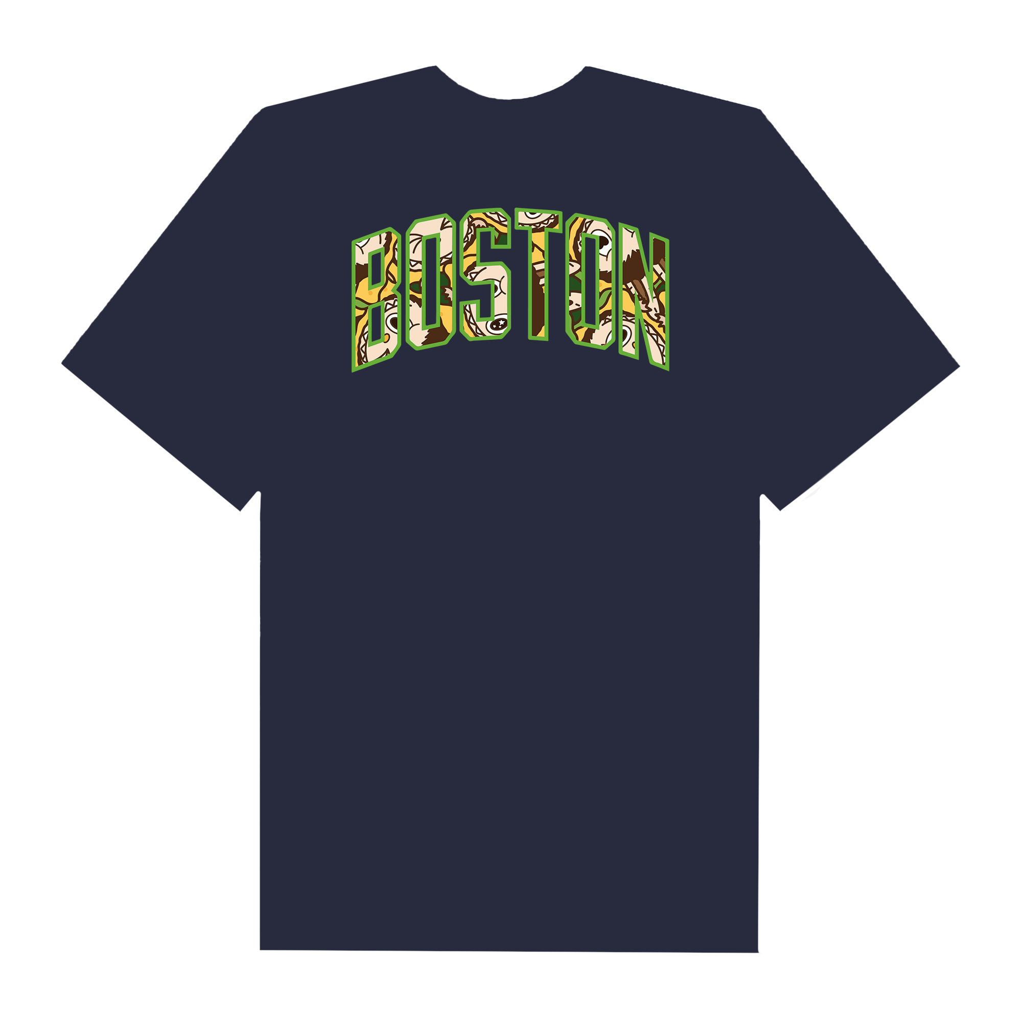 MLB Labubu Puzzel Boston T-Shirt