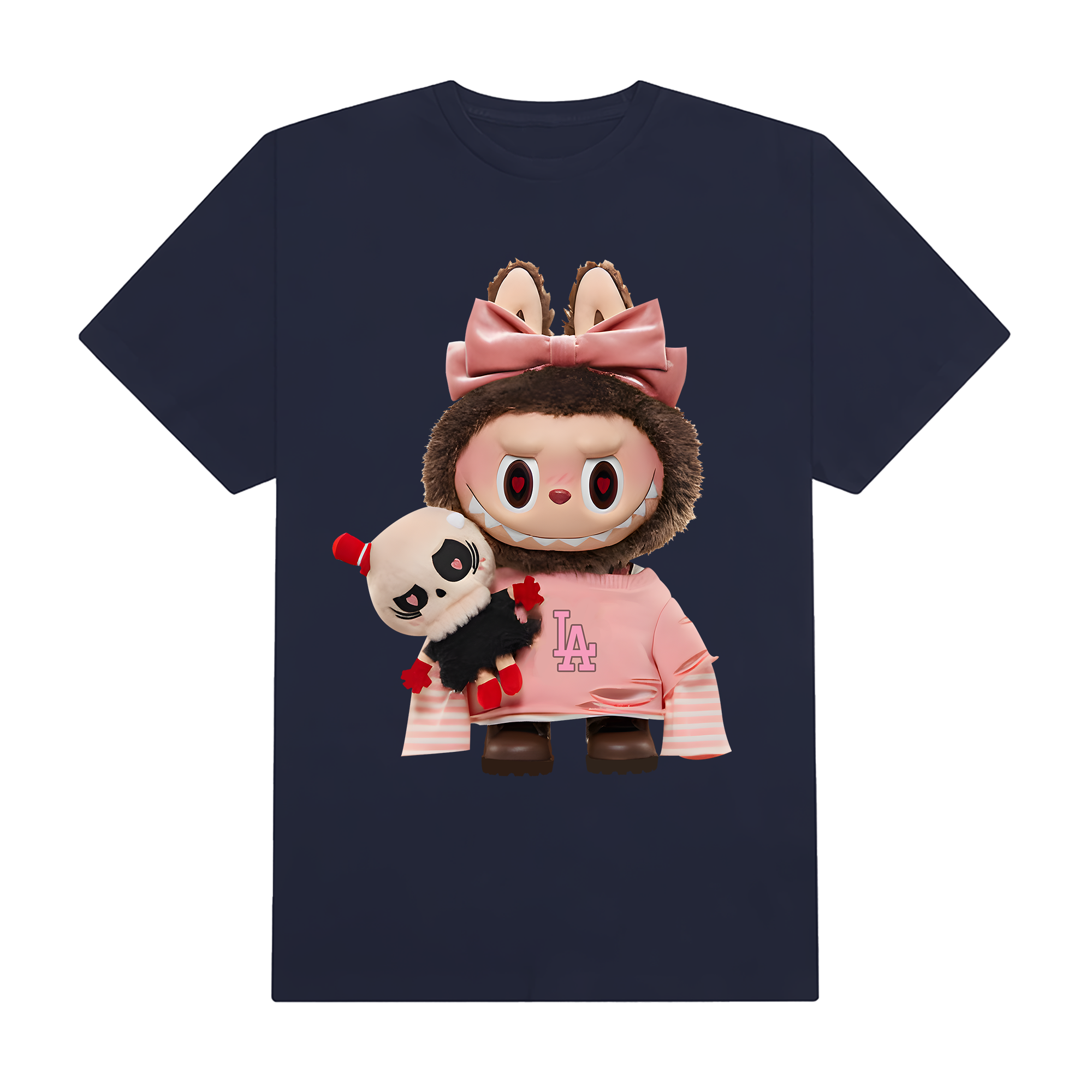 MLB Pink Labubu T-Shirt