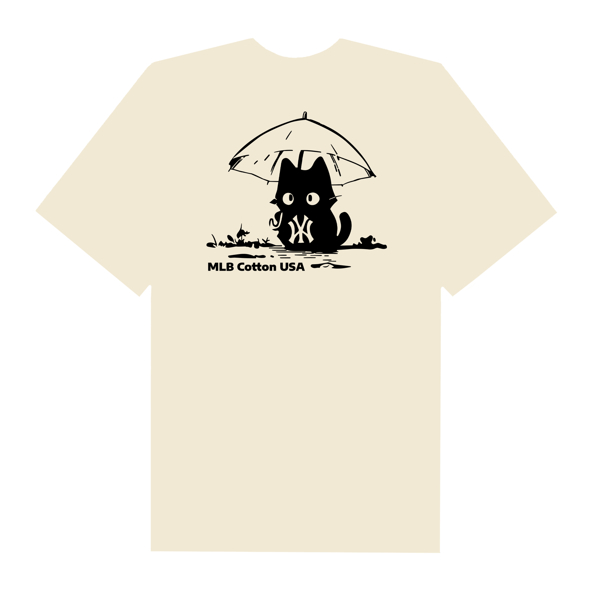 MLB Rainy Cat T-Shirt