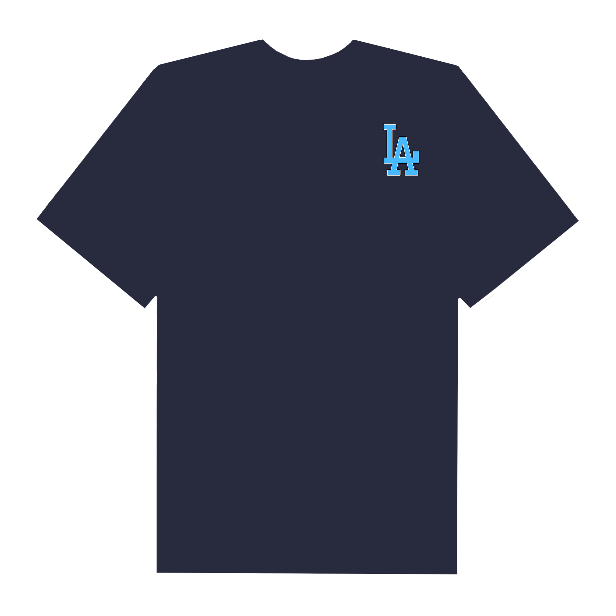 MLB Red Trip Dodgers T-Shỉrt