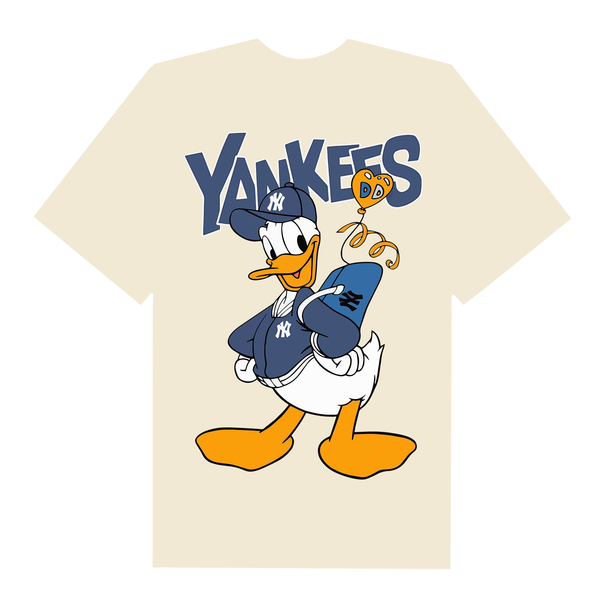 MLB Yankees Donald Duck T-Shirt