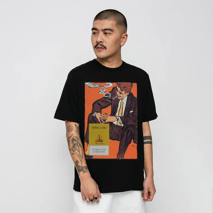 Flash Sale Thang Long Tobacco Smoke T-Shirt