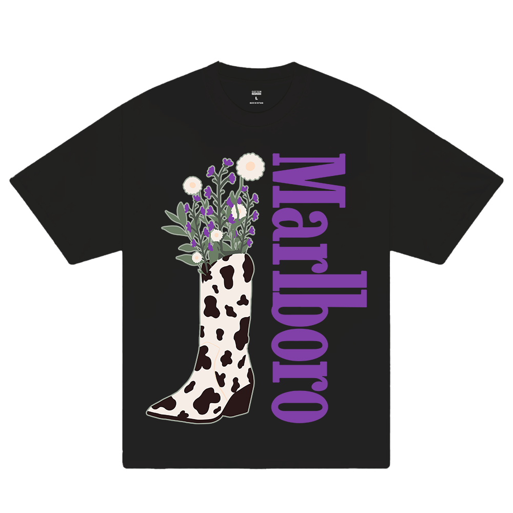 Marlboro Flower In My Boot T-Shirt