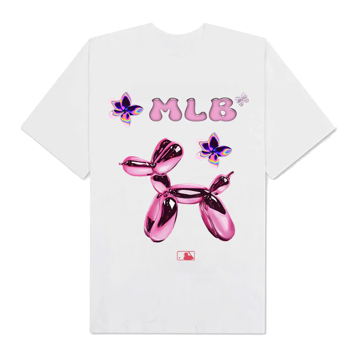 Flash Sale MLB Floral Hologram Balloon Dog T-Shirt