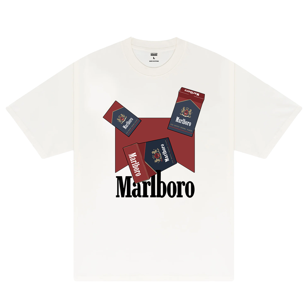 Marlboro Rich Smooth Logo T-Shirt