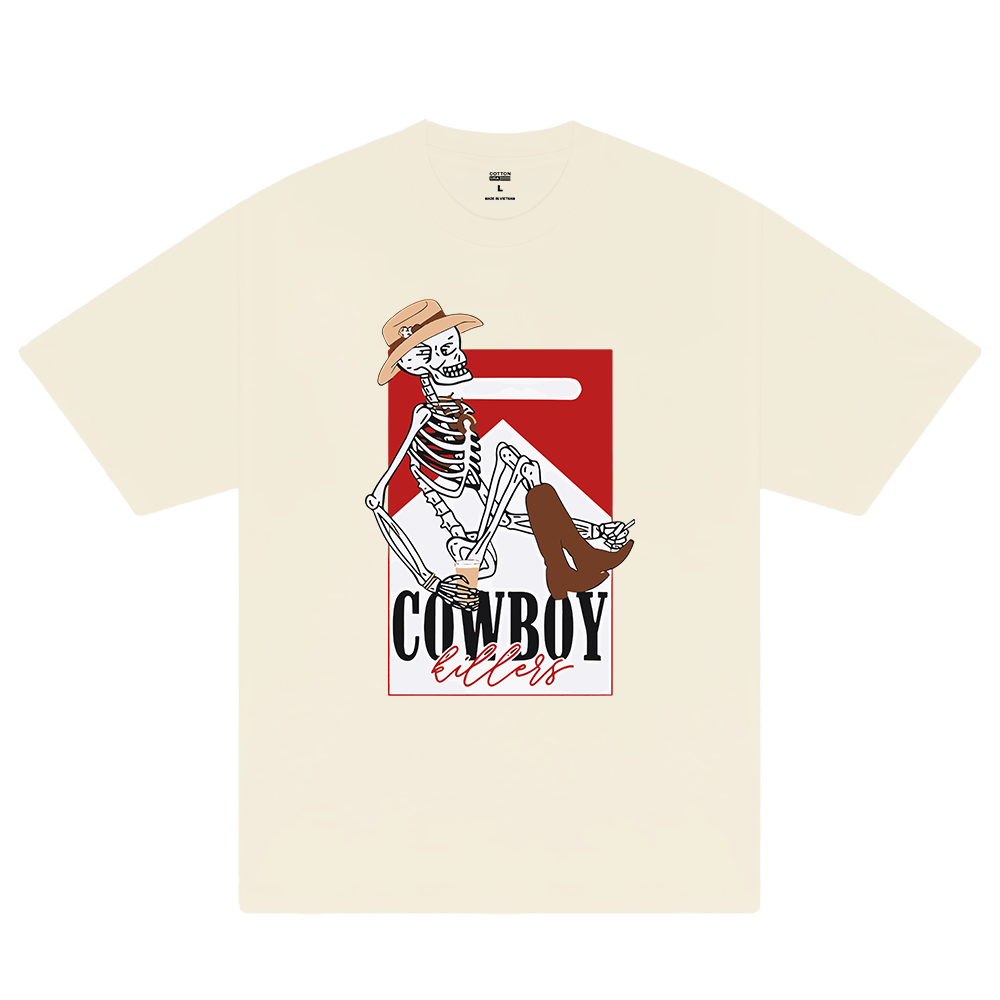 Marlboro Skeleton Cowboy Killer T-Shirt
