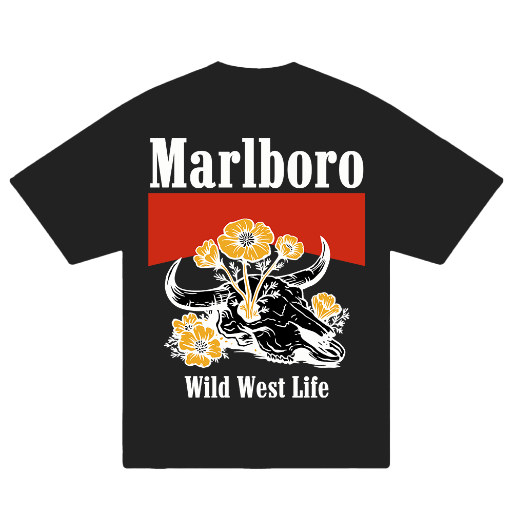 Marlboro Wild West Life T-Shirt