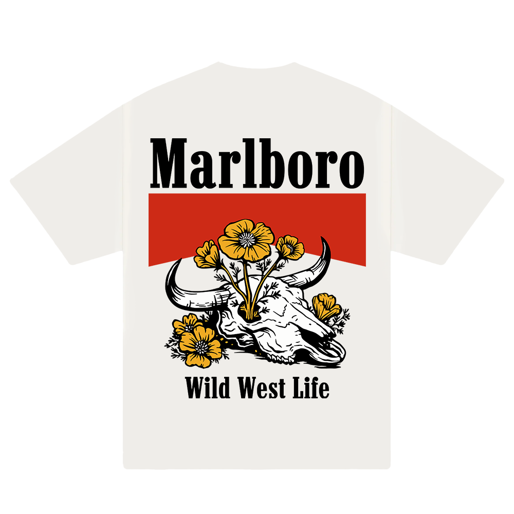 Marlboro Wild West Life T-Shirt
