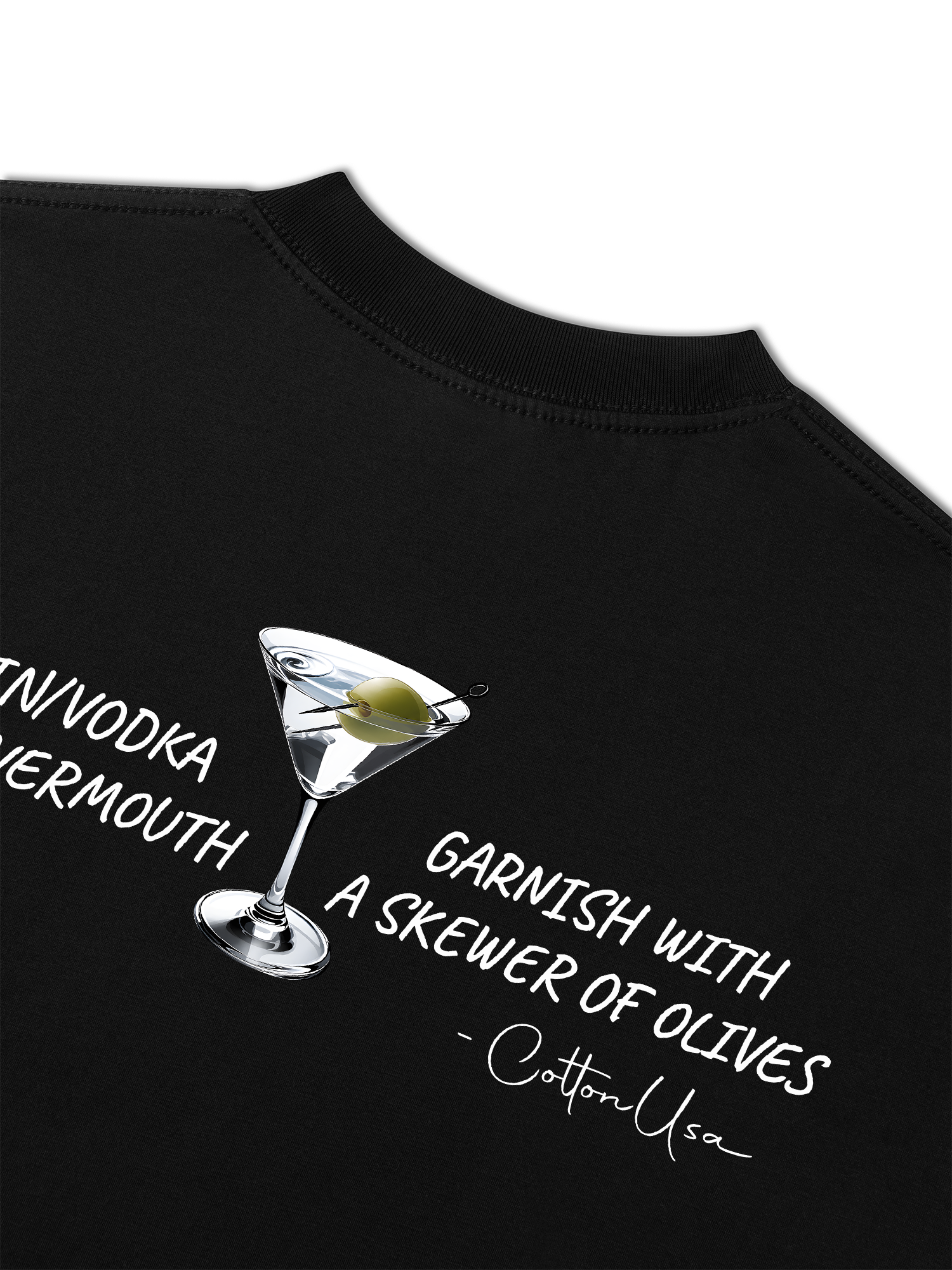 Áo Thun Relaxed Fit Martini Tutorial
