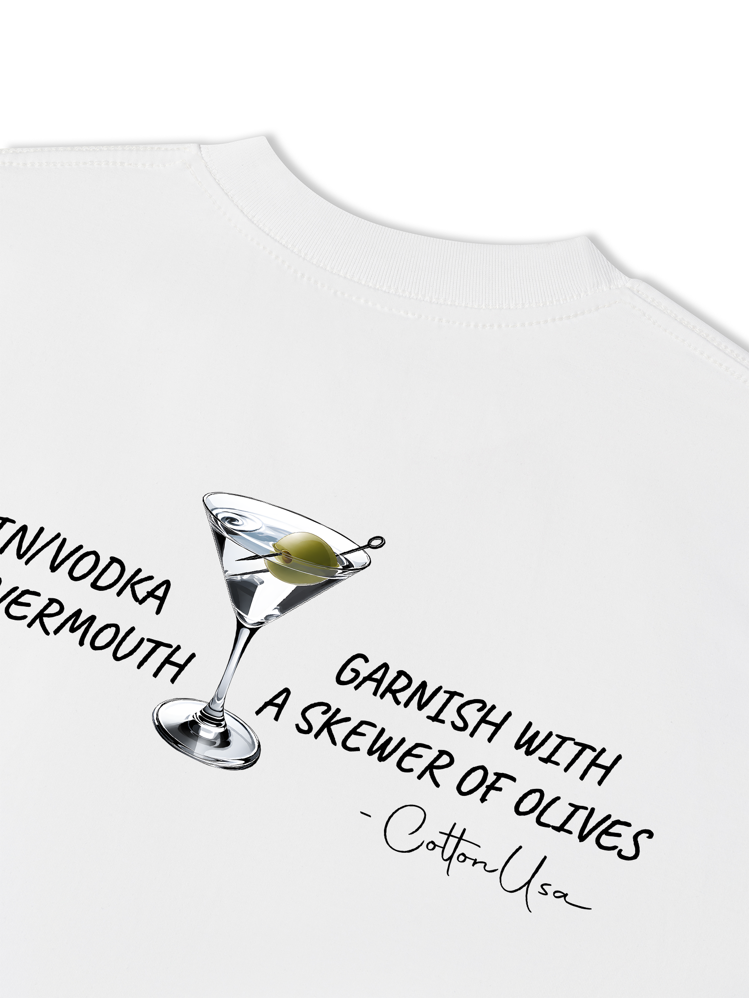 Áo Thun Relaxed Fit Martini Tutorial