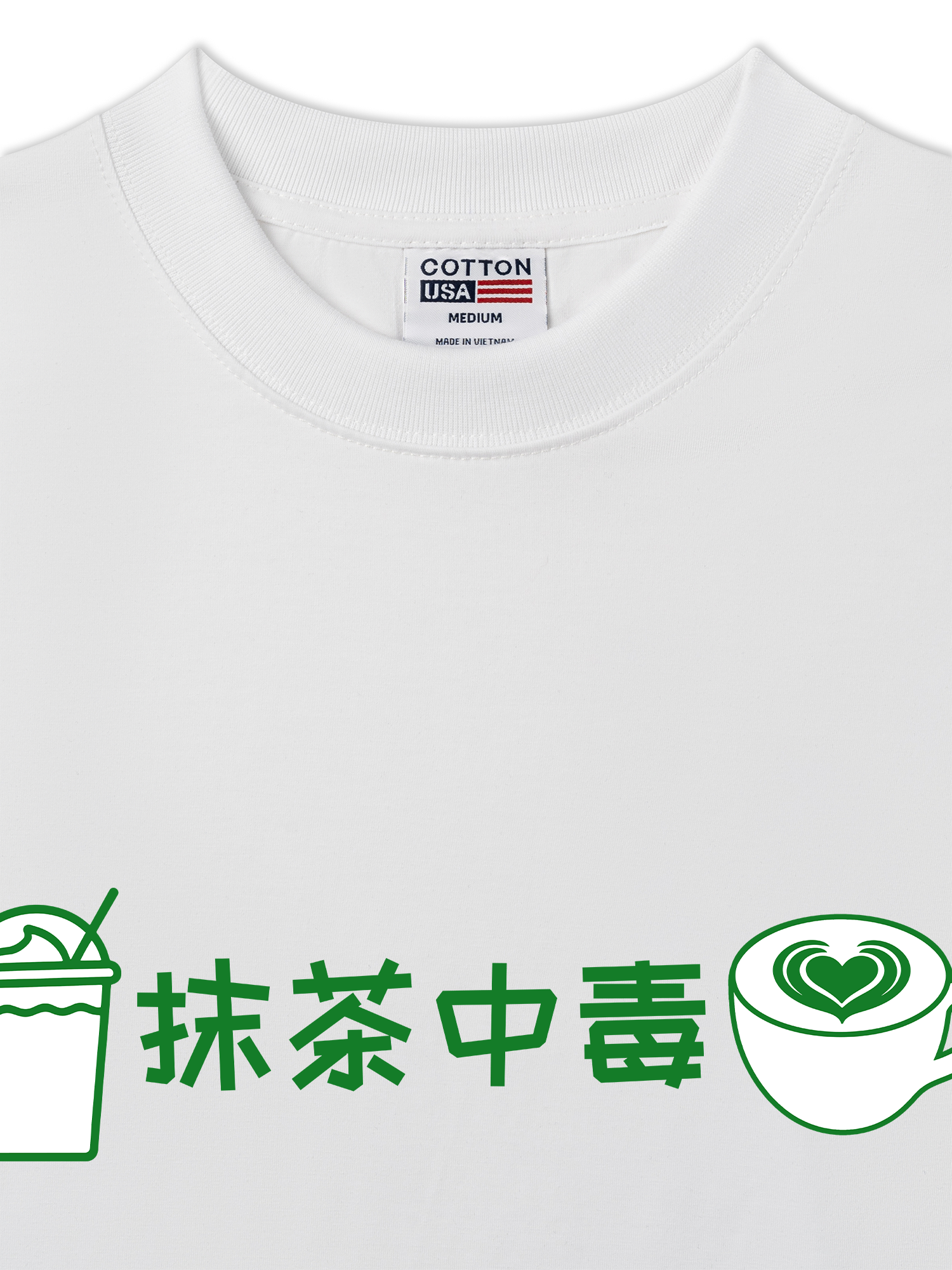 Áo Thun Relaxed Fit Matcha Addict