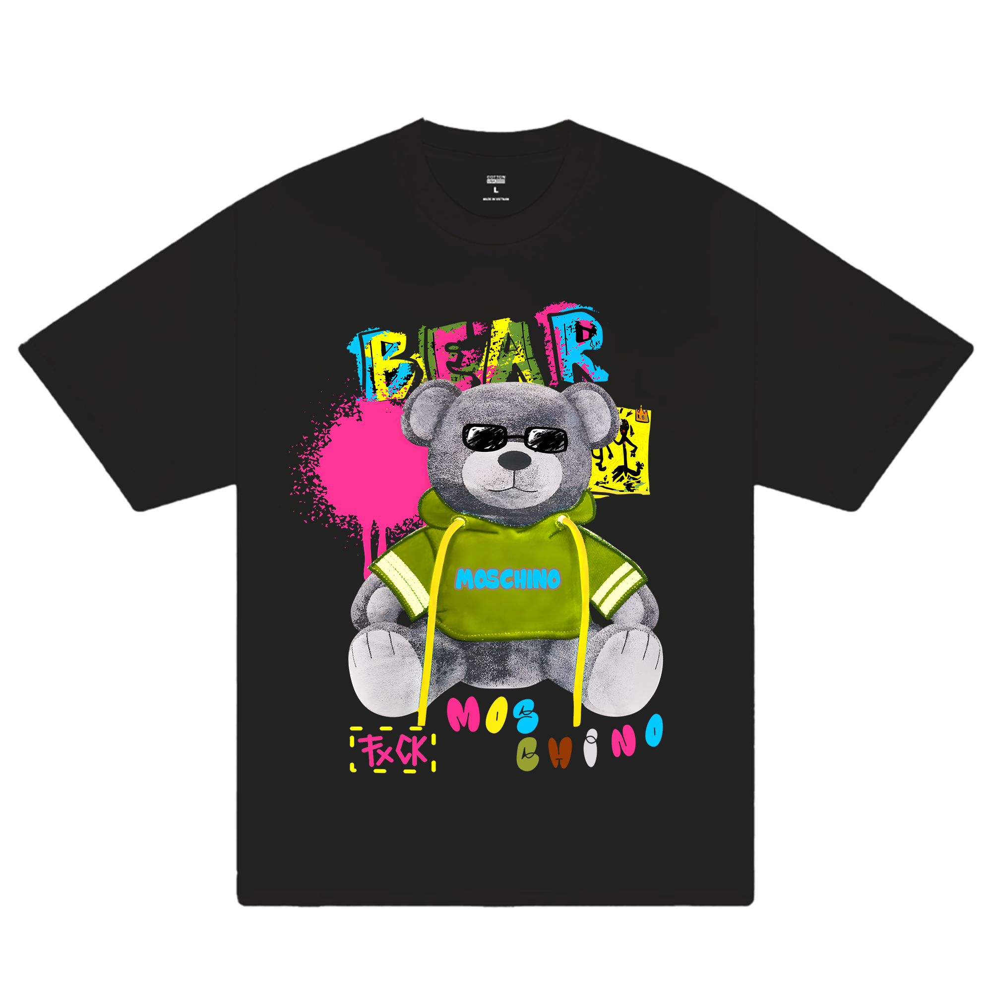 Moschino Colorful Bear T-Shirt