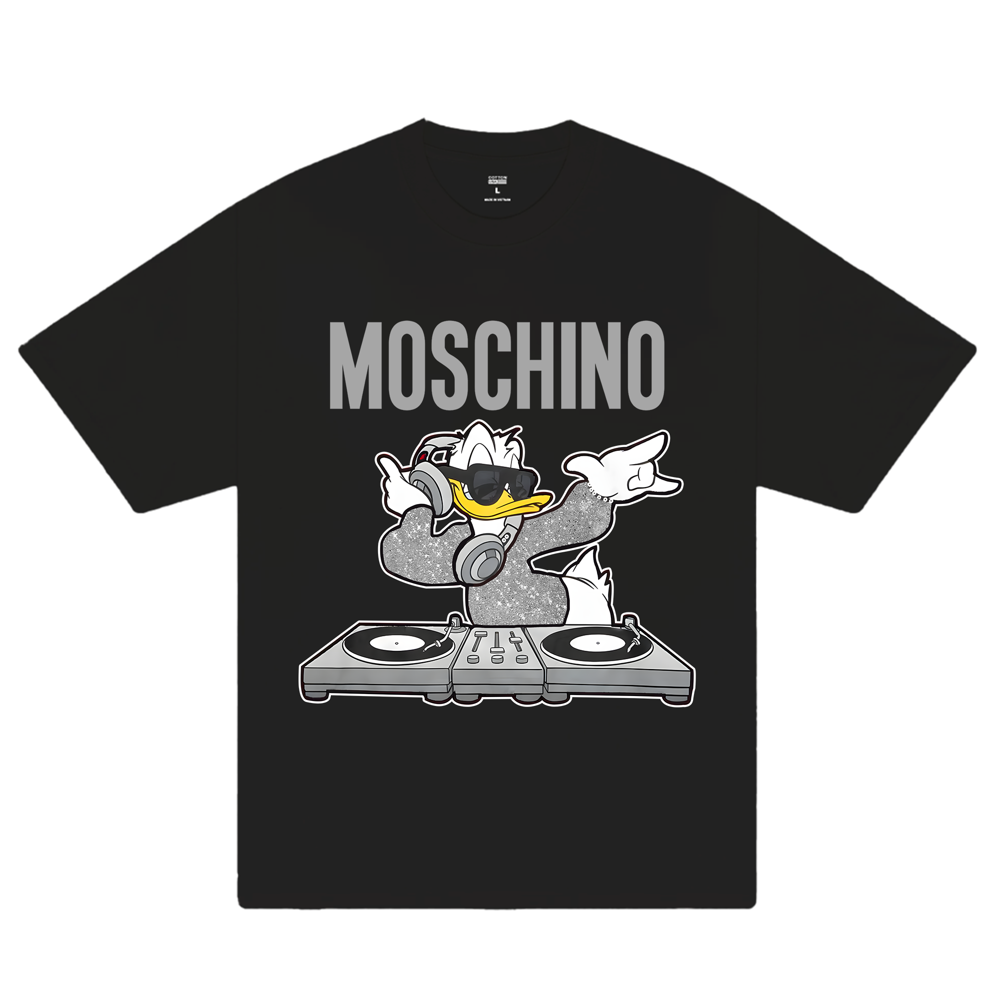 Moschino Disney Duck DJ T-Shirt