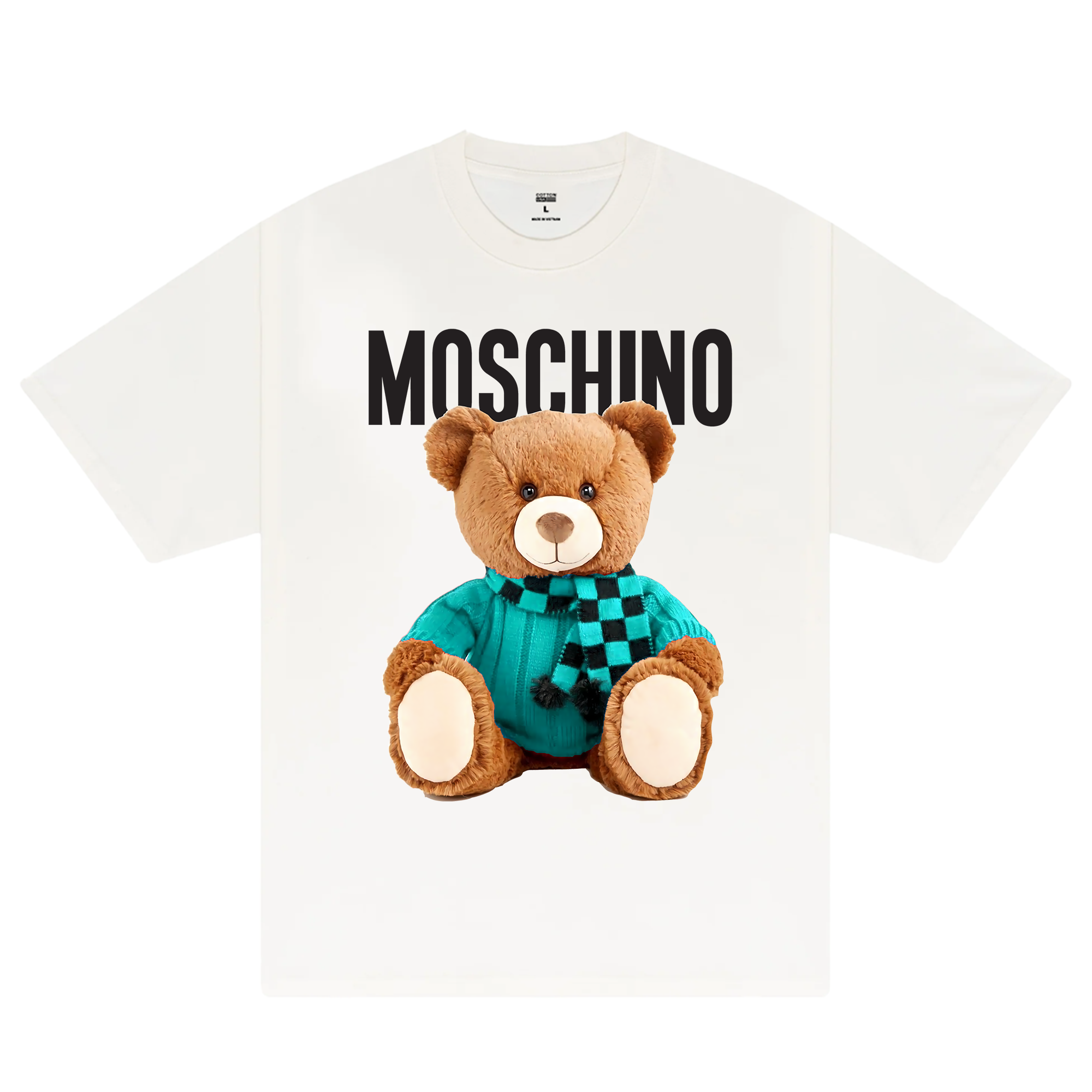 Moschino Green Sweater T-Shirt