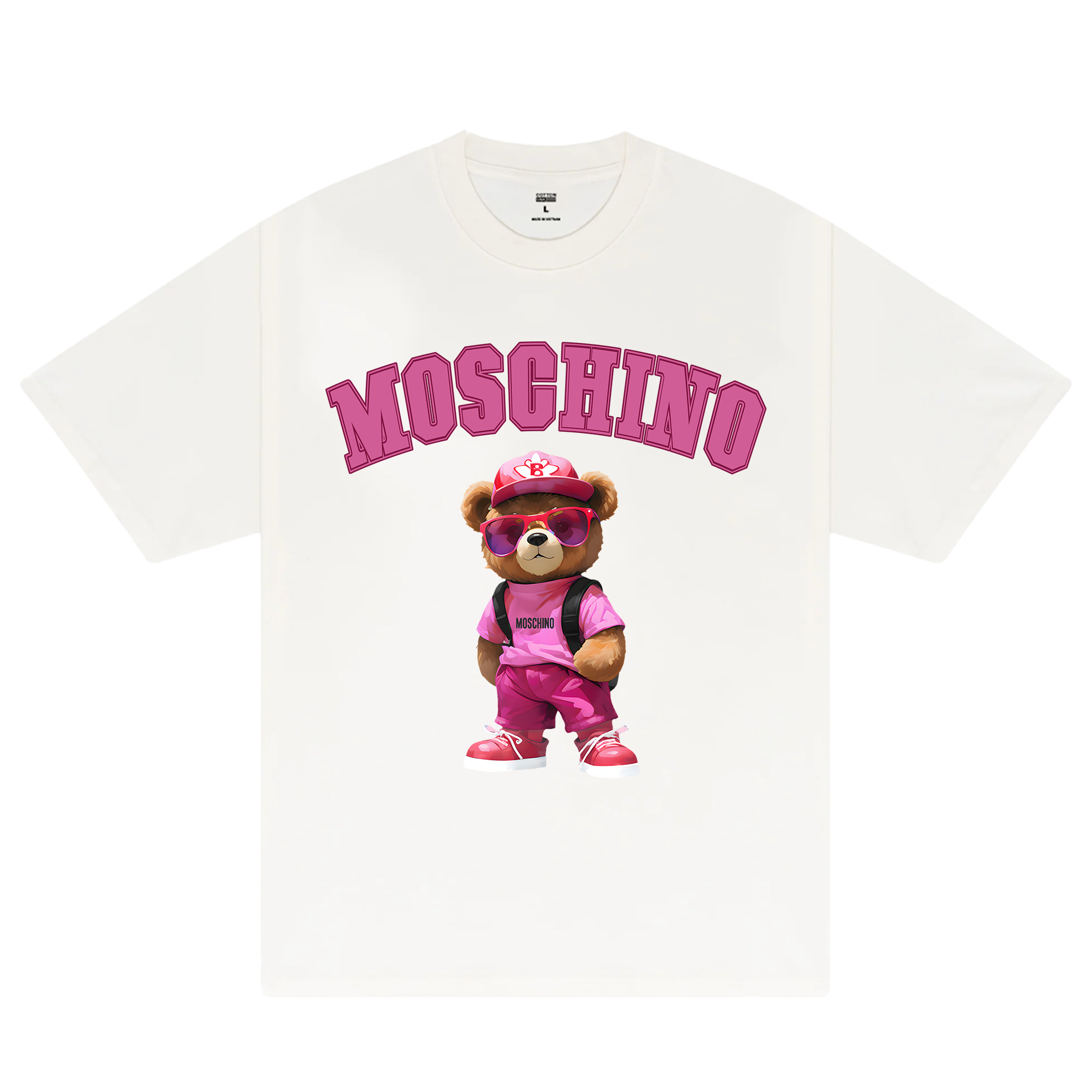 Moschino Pink Girl T-Shirt