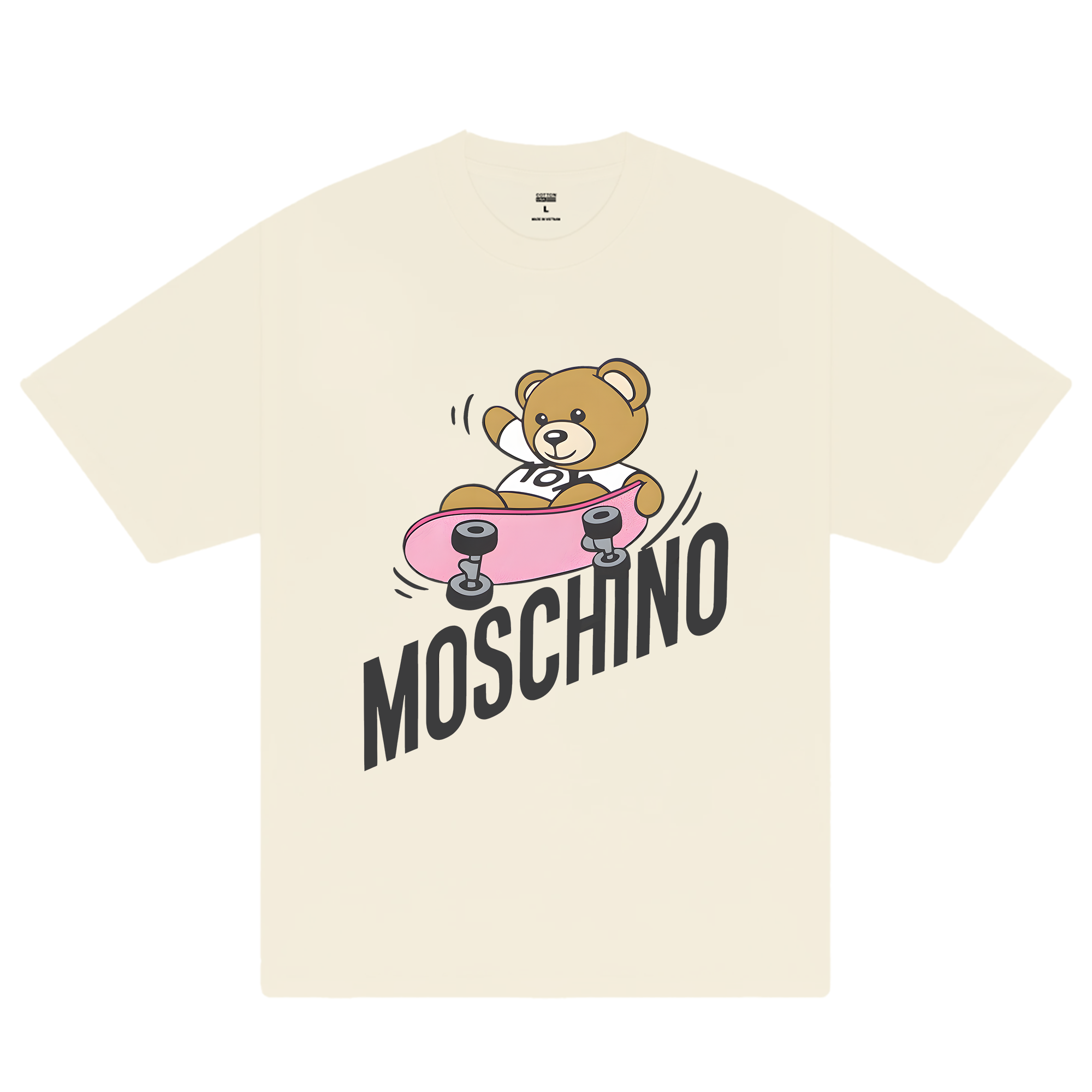 Moschino Pink Skate T-Shirt