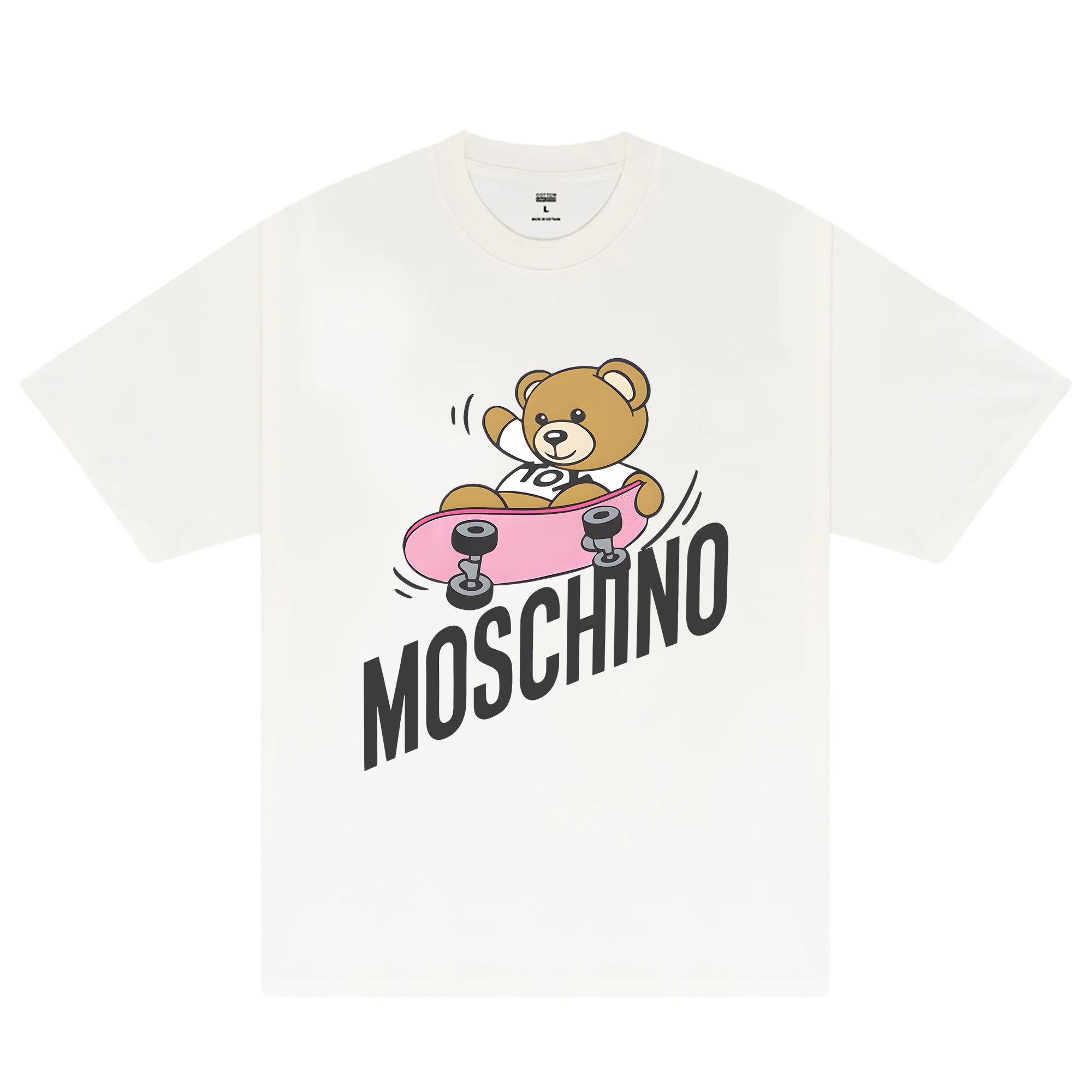 Moschino Pink Skate T-Shirt