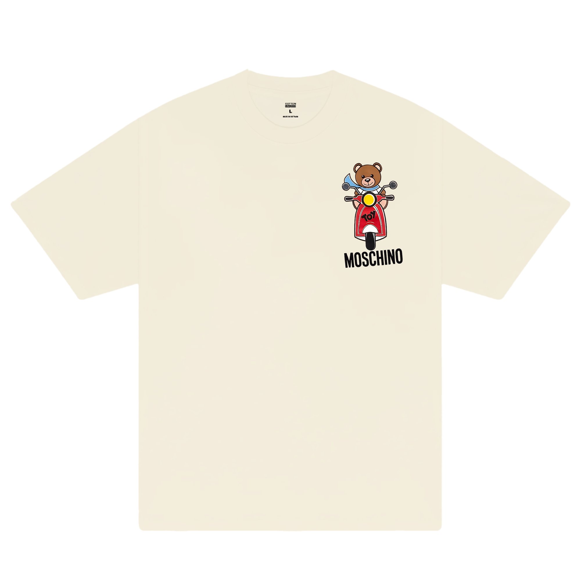 Moschino Bear Motor Bike  T-Shirt