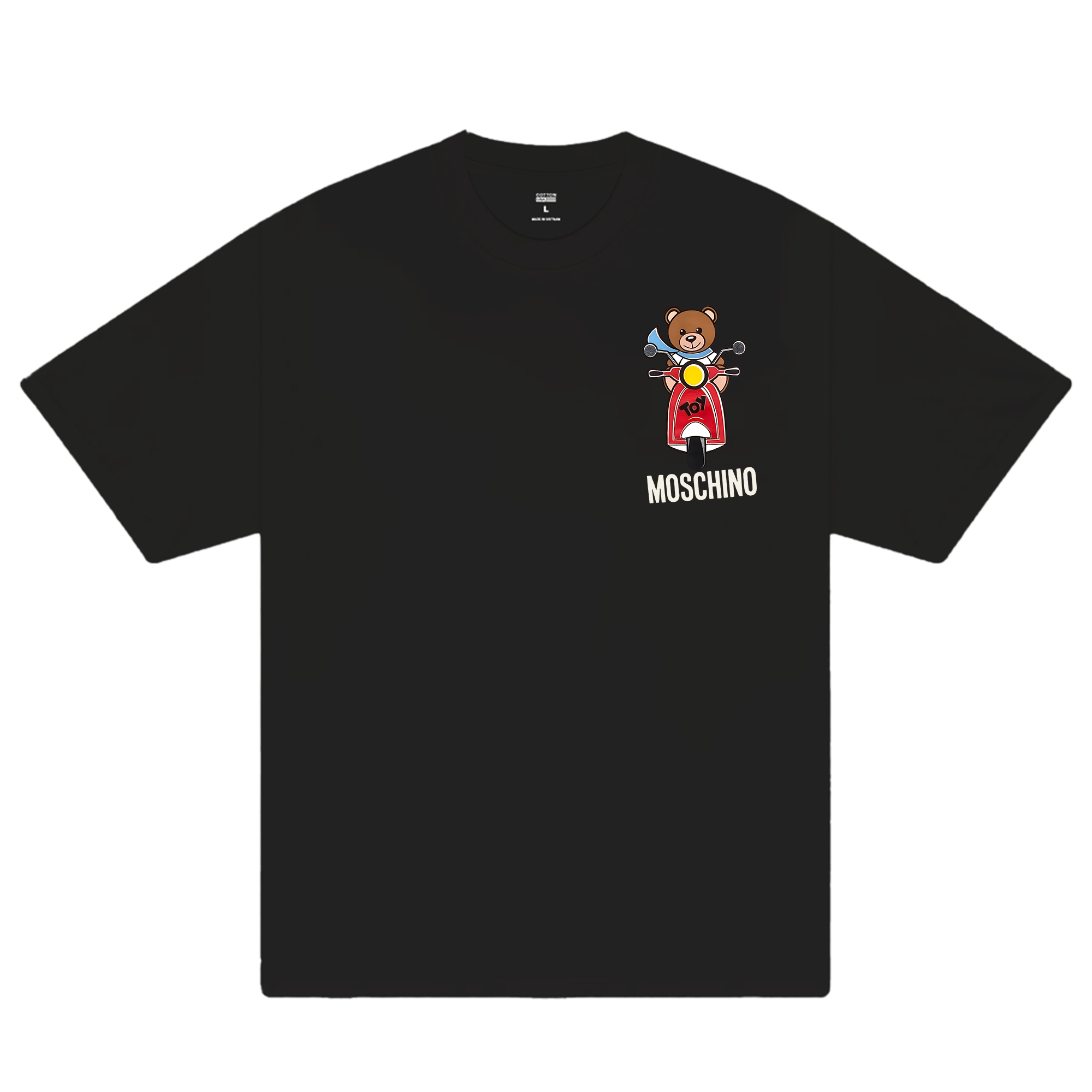 Moschino Bear Motor Bike  T-Shirt